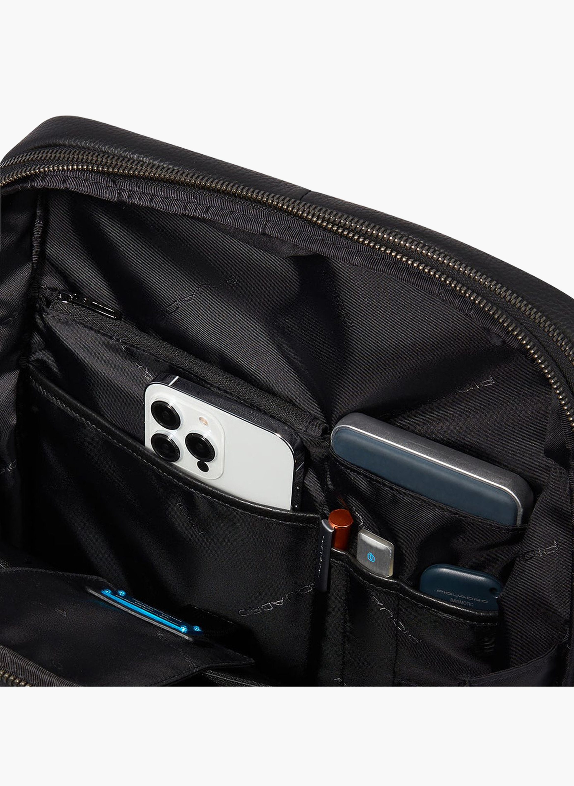 Sac à dos fin pour ordinateur 14" | Noir PIQUADRO Homme