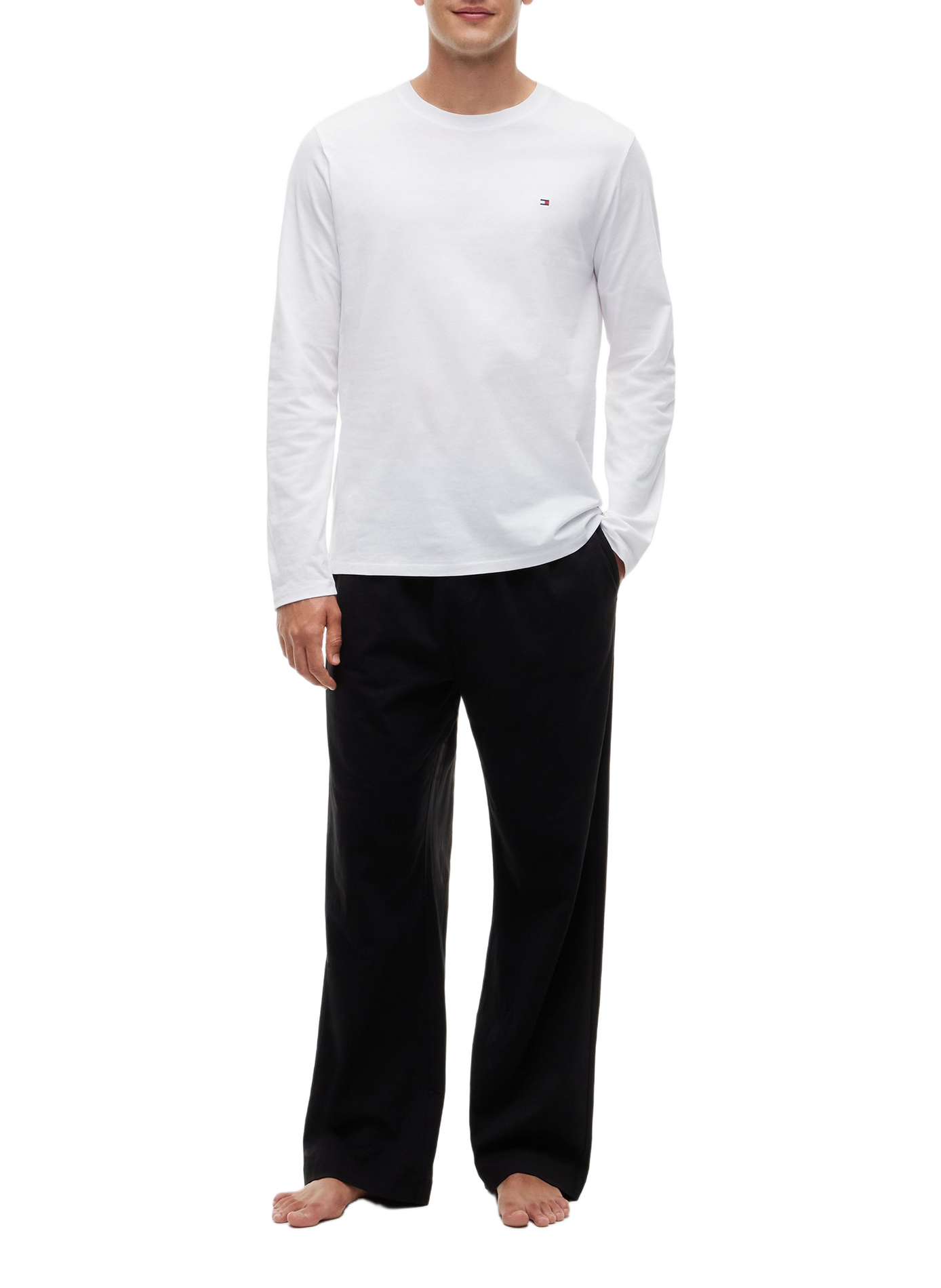 Pyjamashirt van katoen | Veelkleurig TOMMY HILFIGER Heren