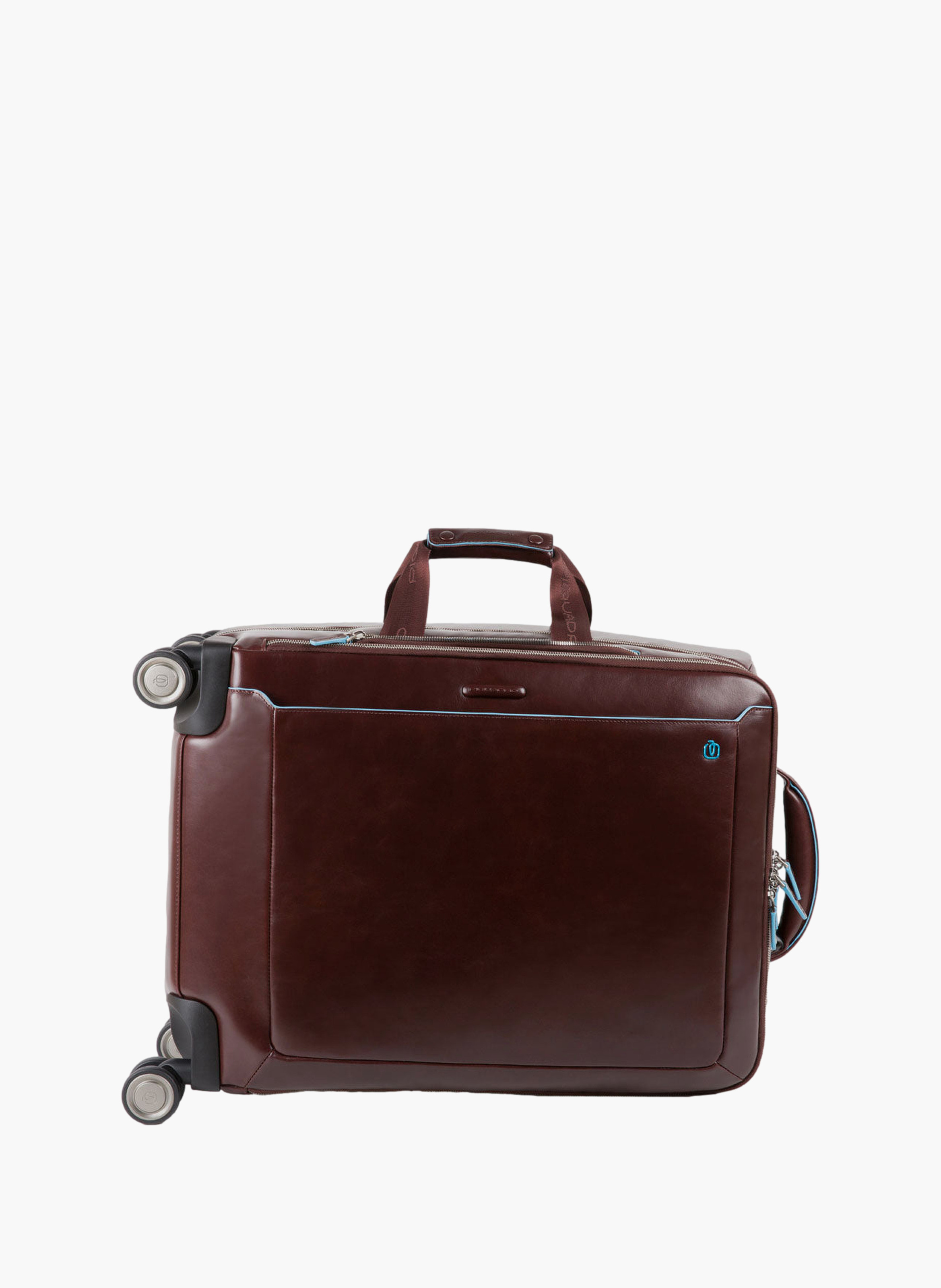 Valise à roulettes cabine d'ordinateur 15,6" PIQUADRO Marron
