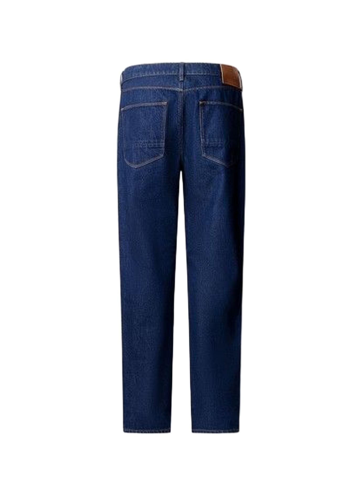 Straight-cut cotton jeans FACONNABLE Blue