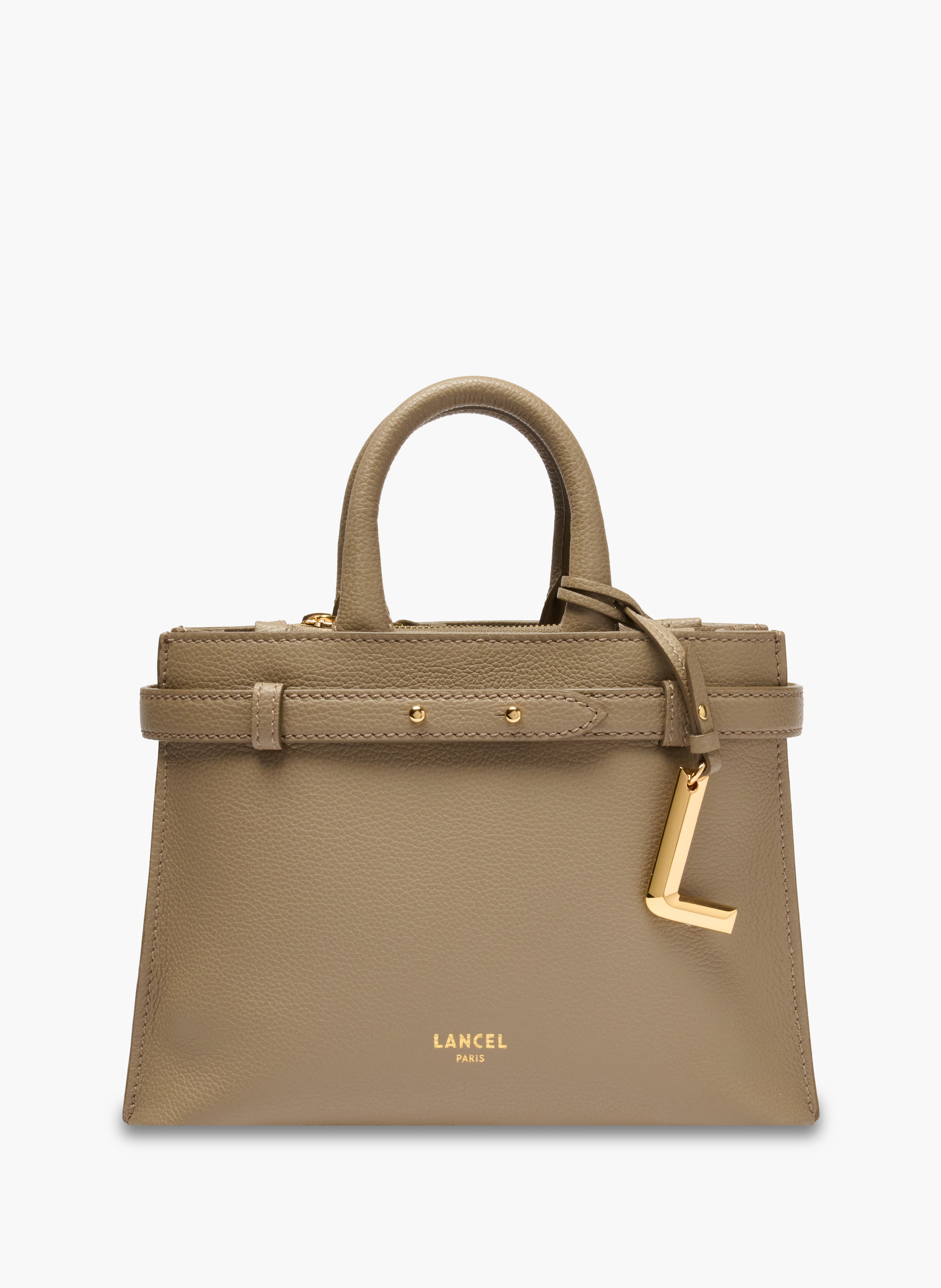 Ritstas Carryall S Faubourg van Lancel in leer LANCEL Beige