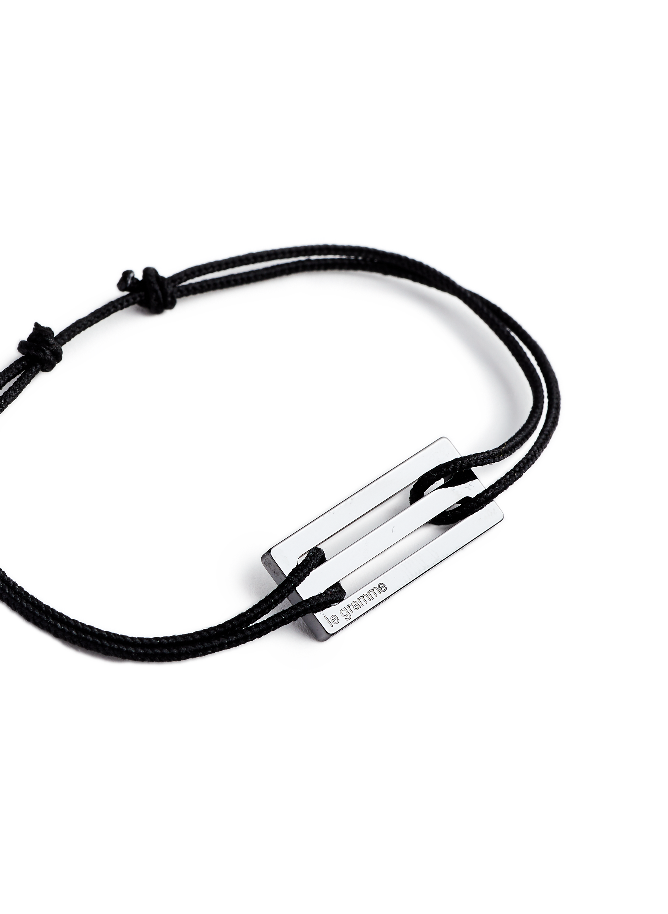 Cordon en céramique 1,7g noir poli