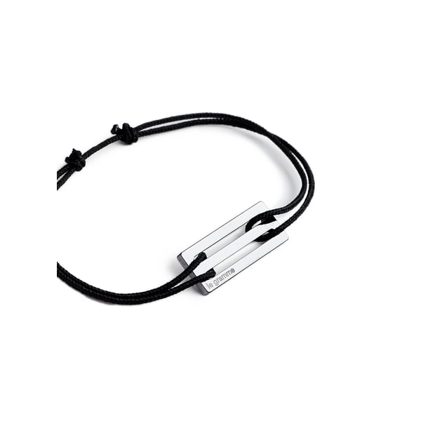 Cordon en céramique 1,7g noir poli