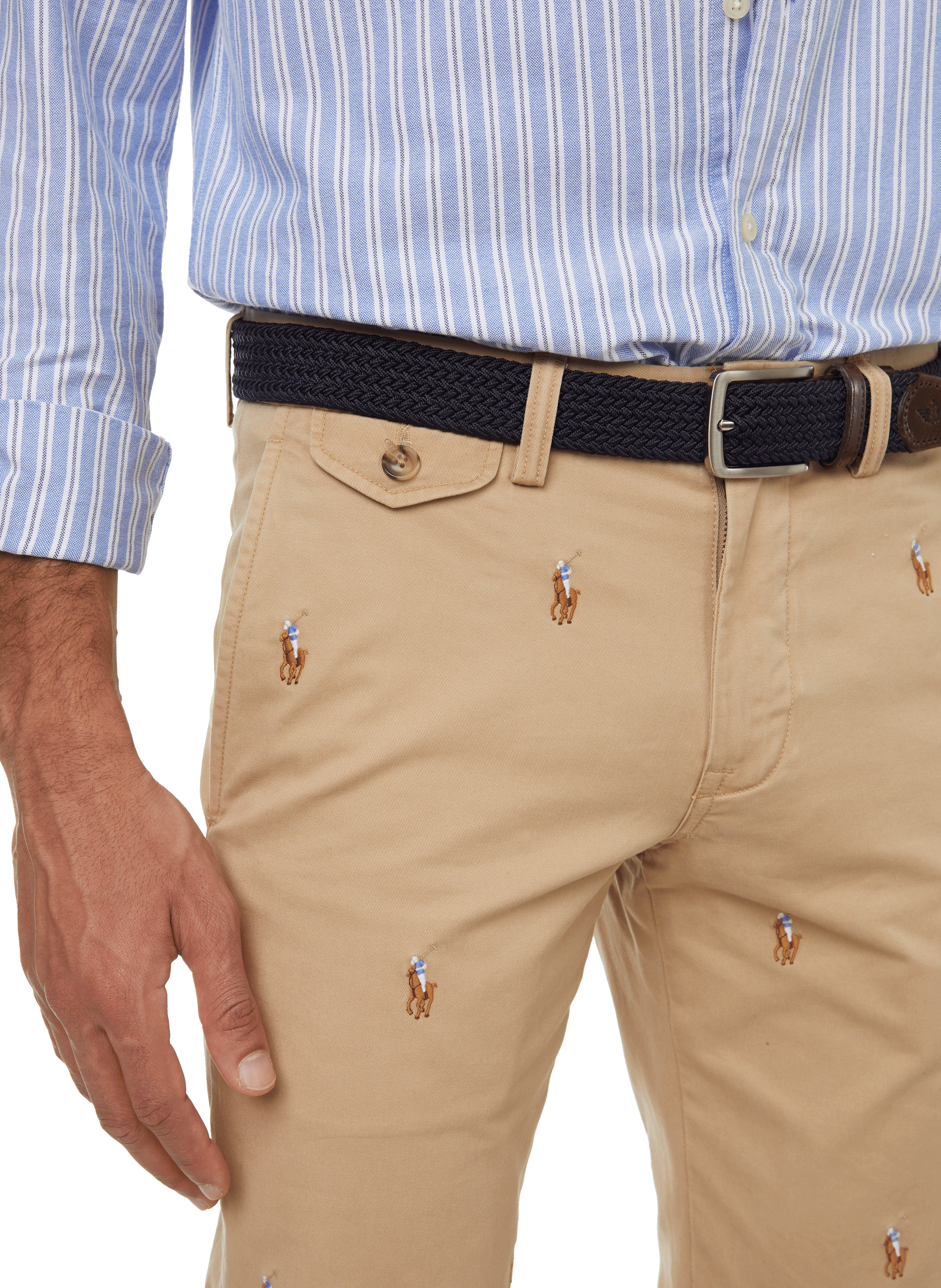 Braided belt DOCKERS Blue