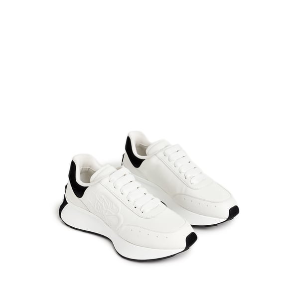Baskets Sprint Runner en cuir