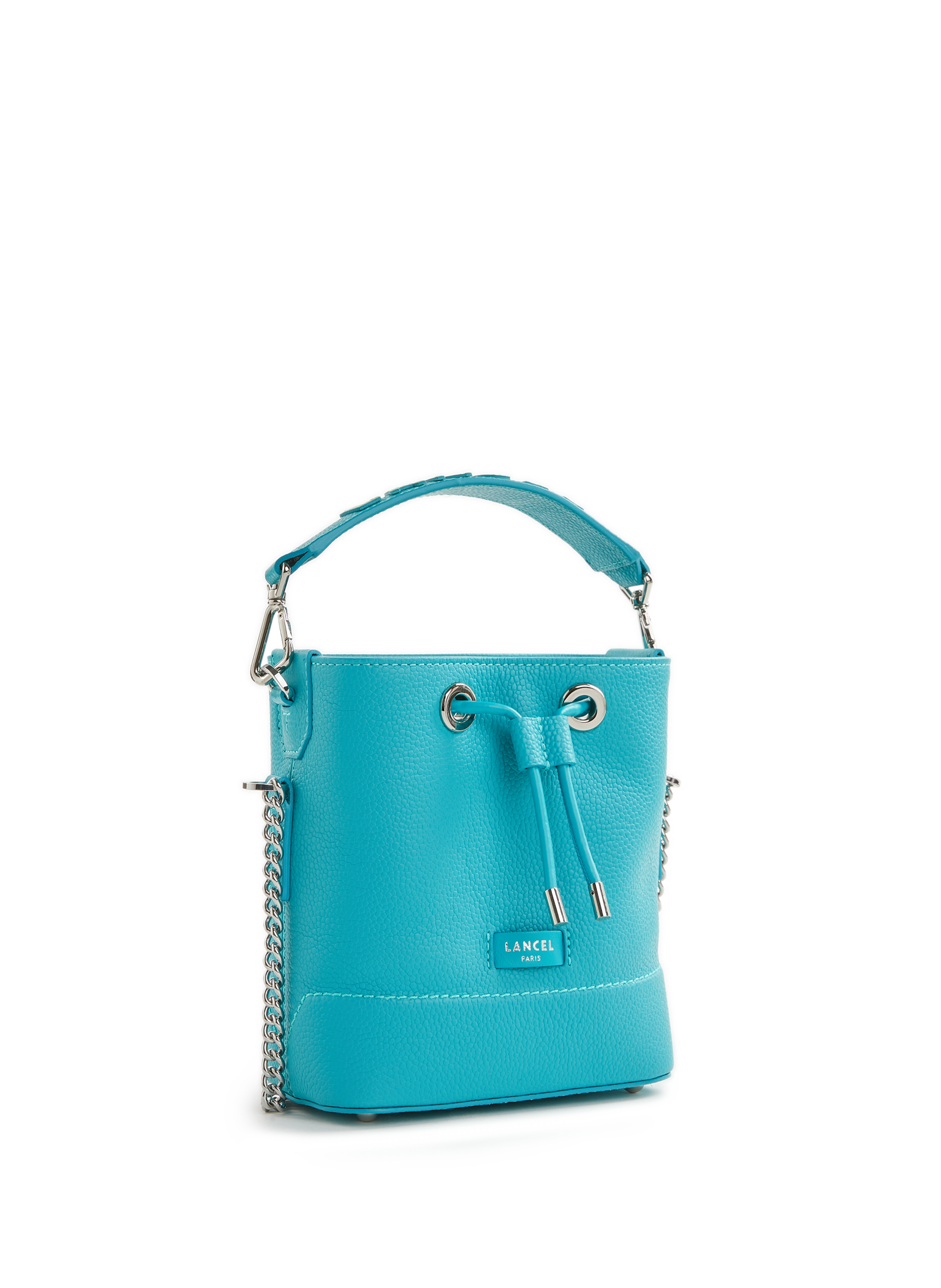 Mini sac seau Ninon en cuir