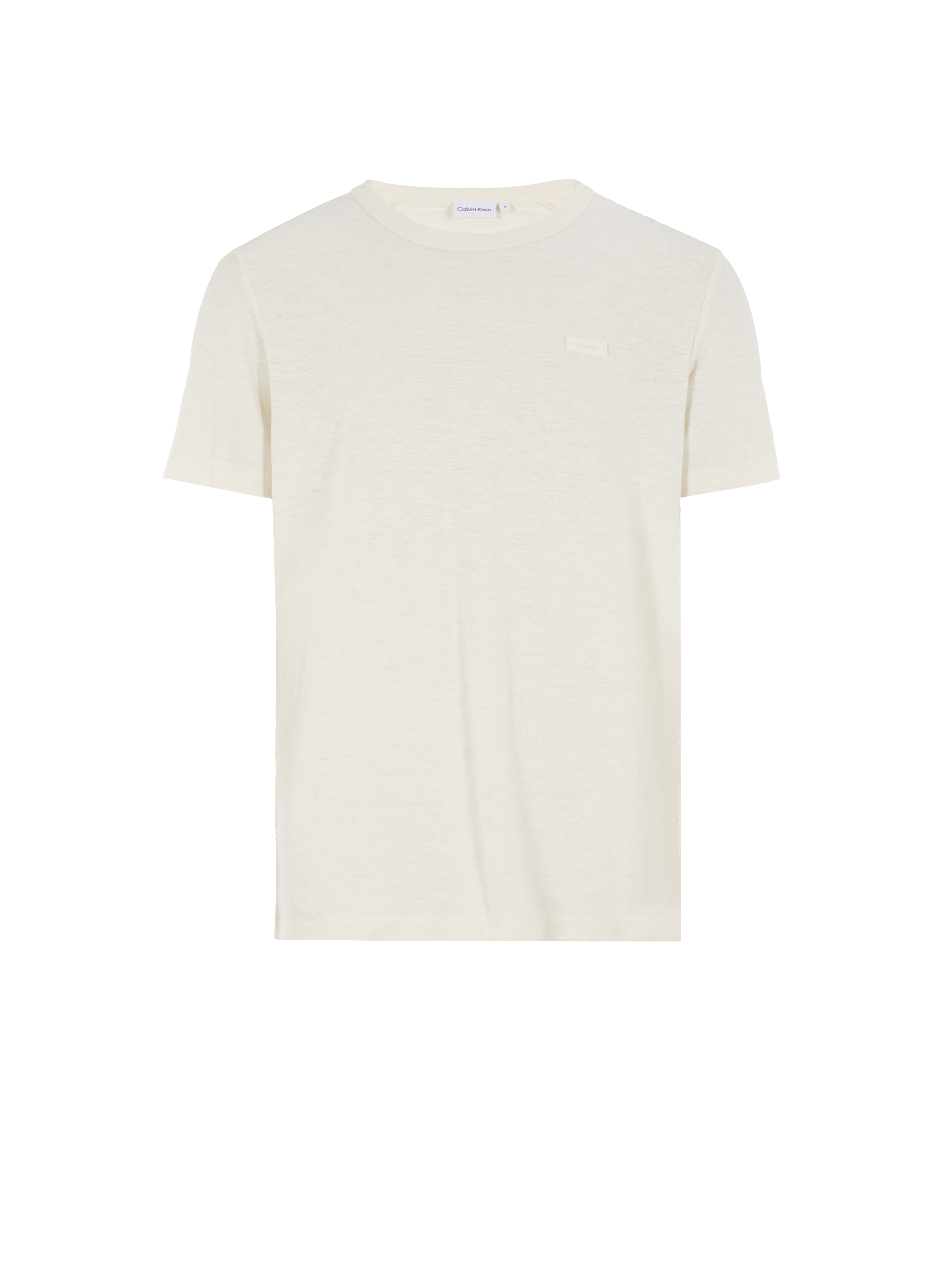 T-shirt en coton organique et lin