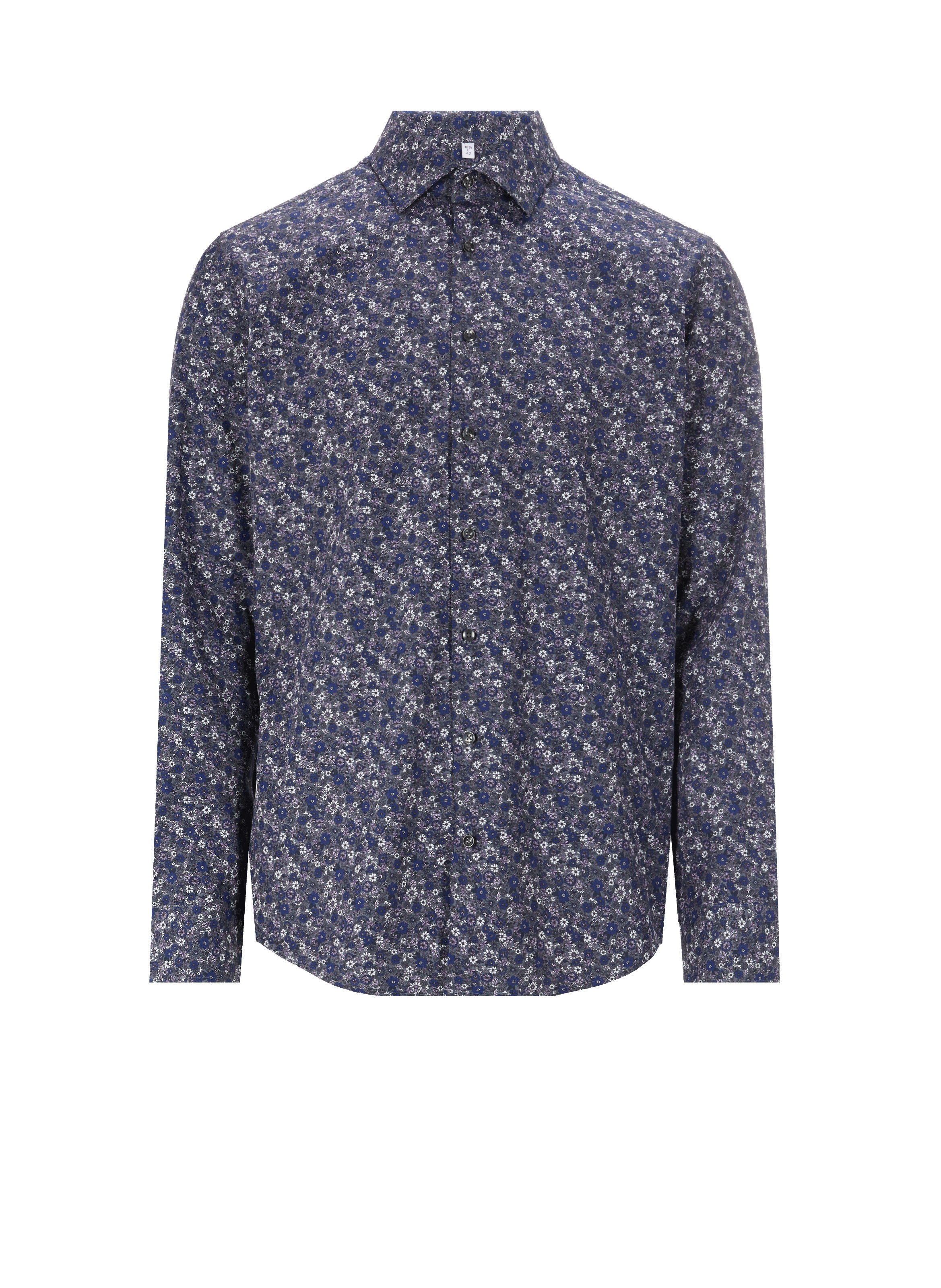 Chemise à motif en coton