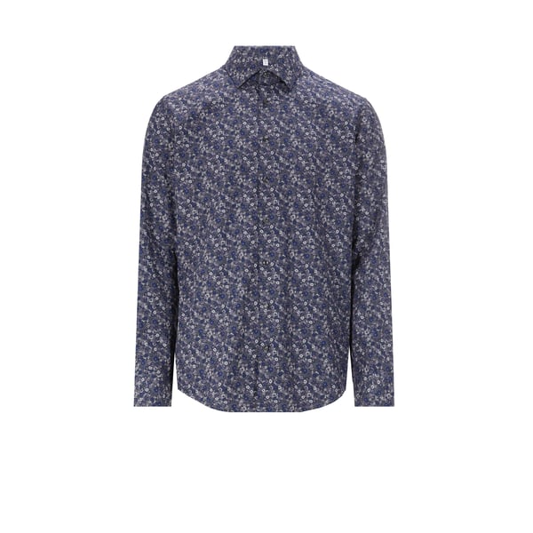 Chemise à motif en coton