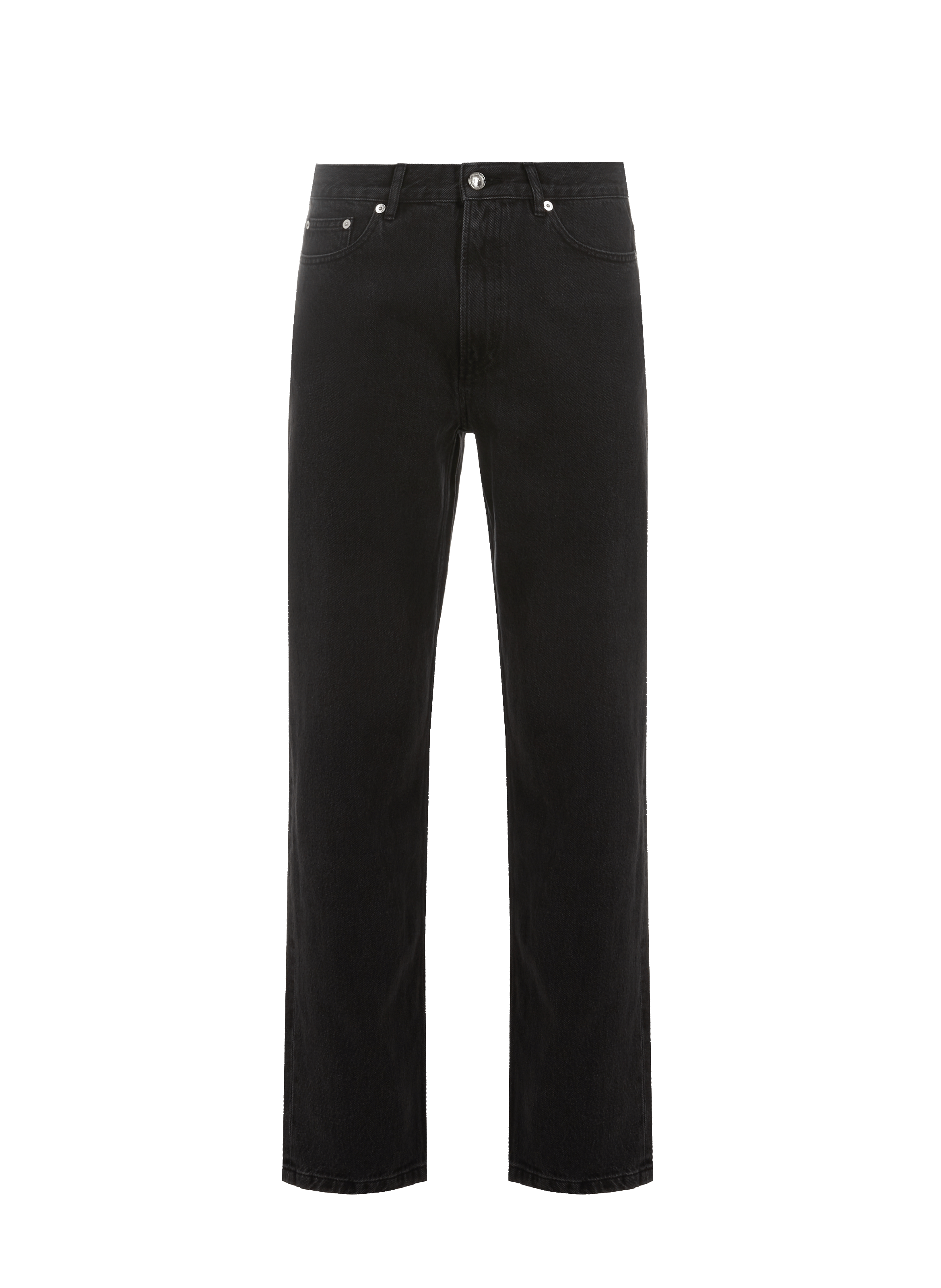A.P.C. Jean martin mom en coton Noir