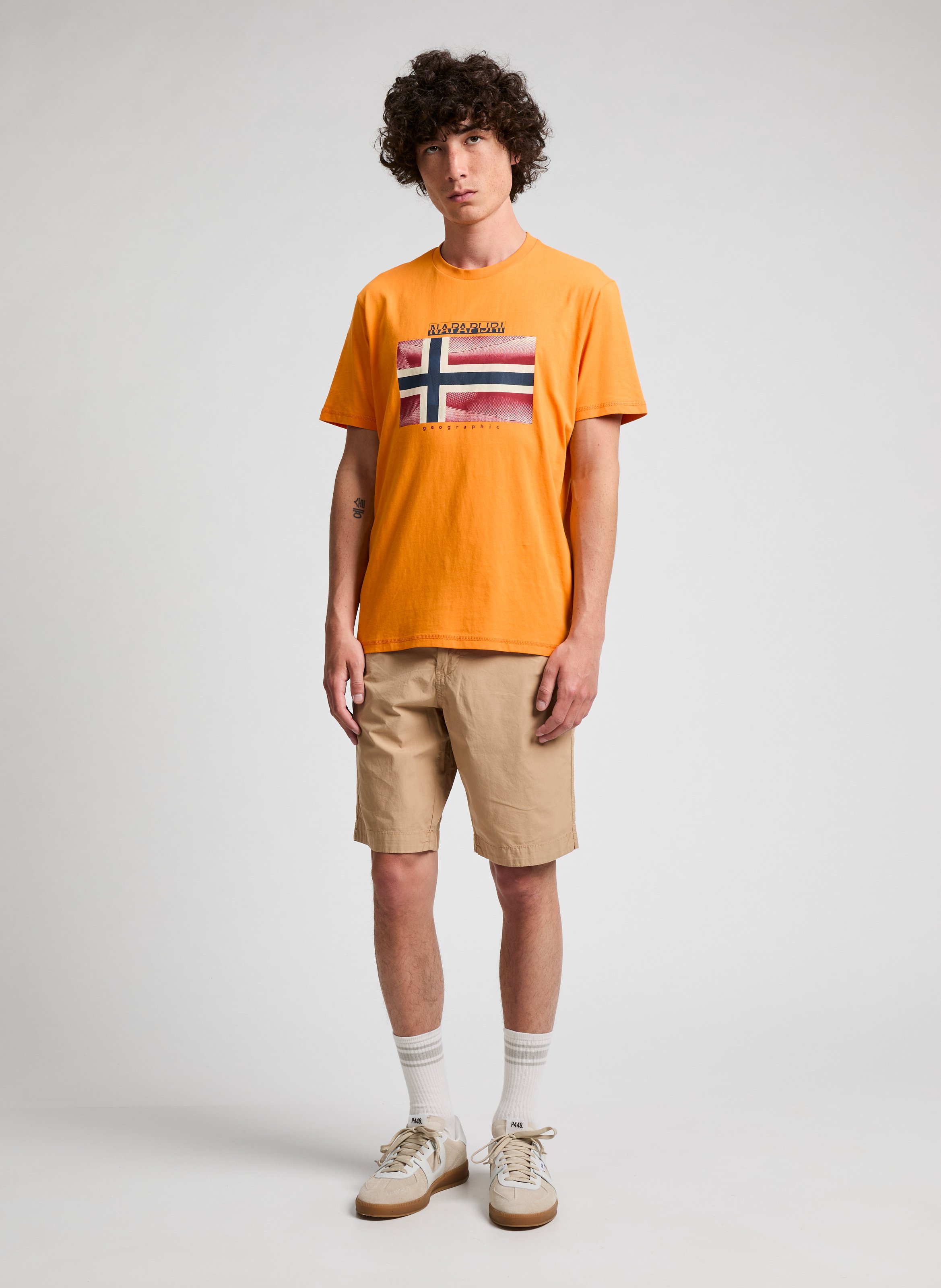 Cotton Shorts NAPAPIJRI Brown