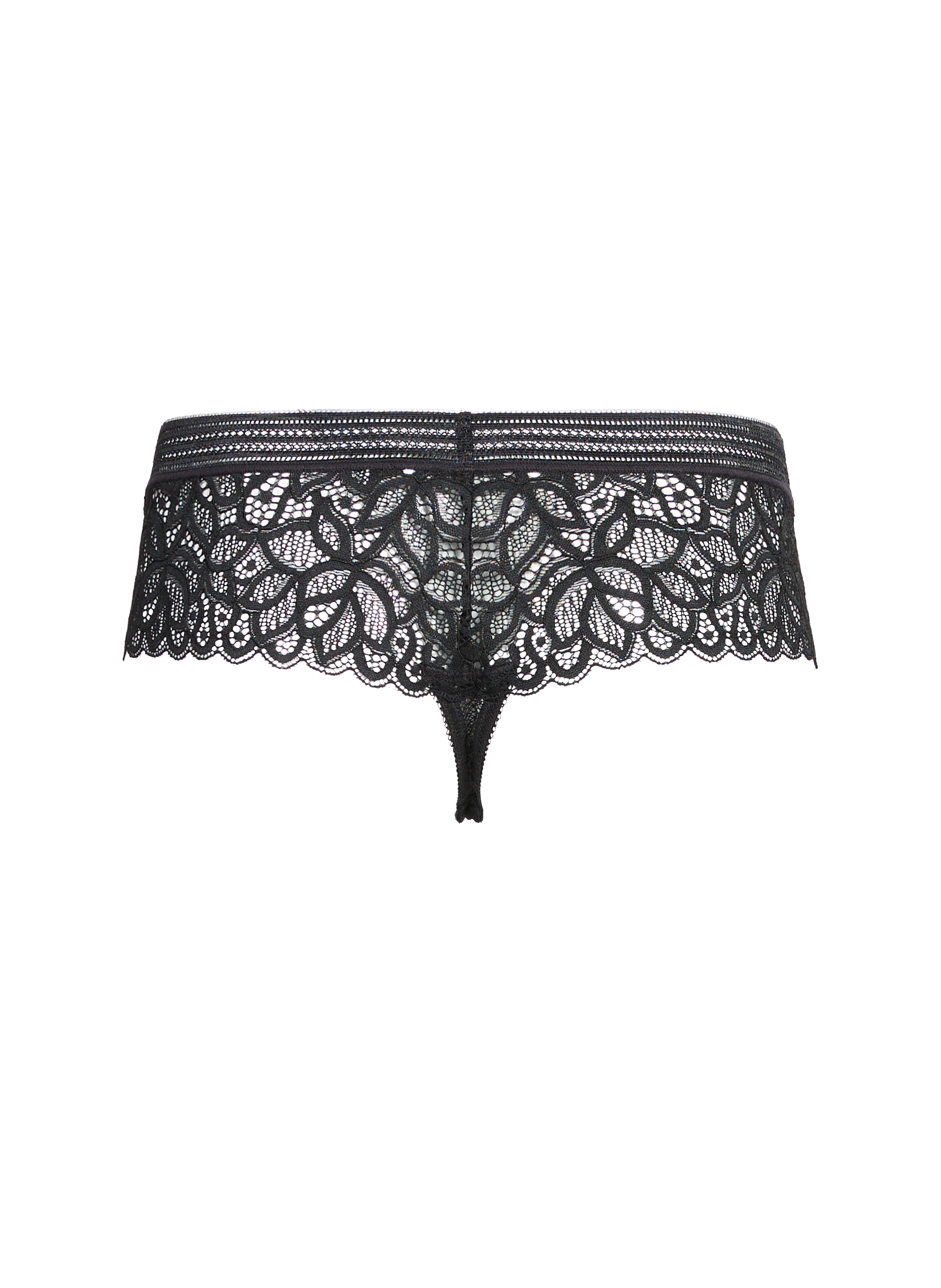 Tanga en dentelle WACOAL Noir