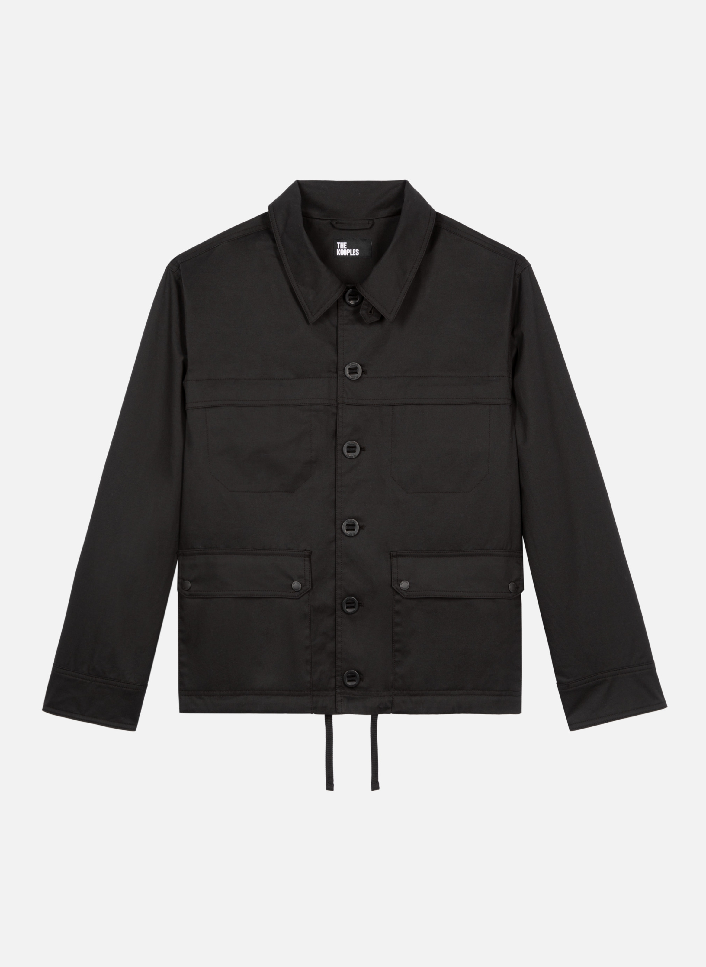 Parka courte à capuche THE KOOPLES Noir