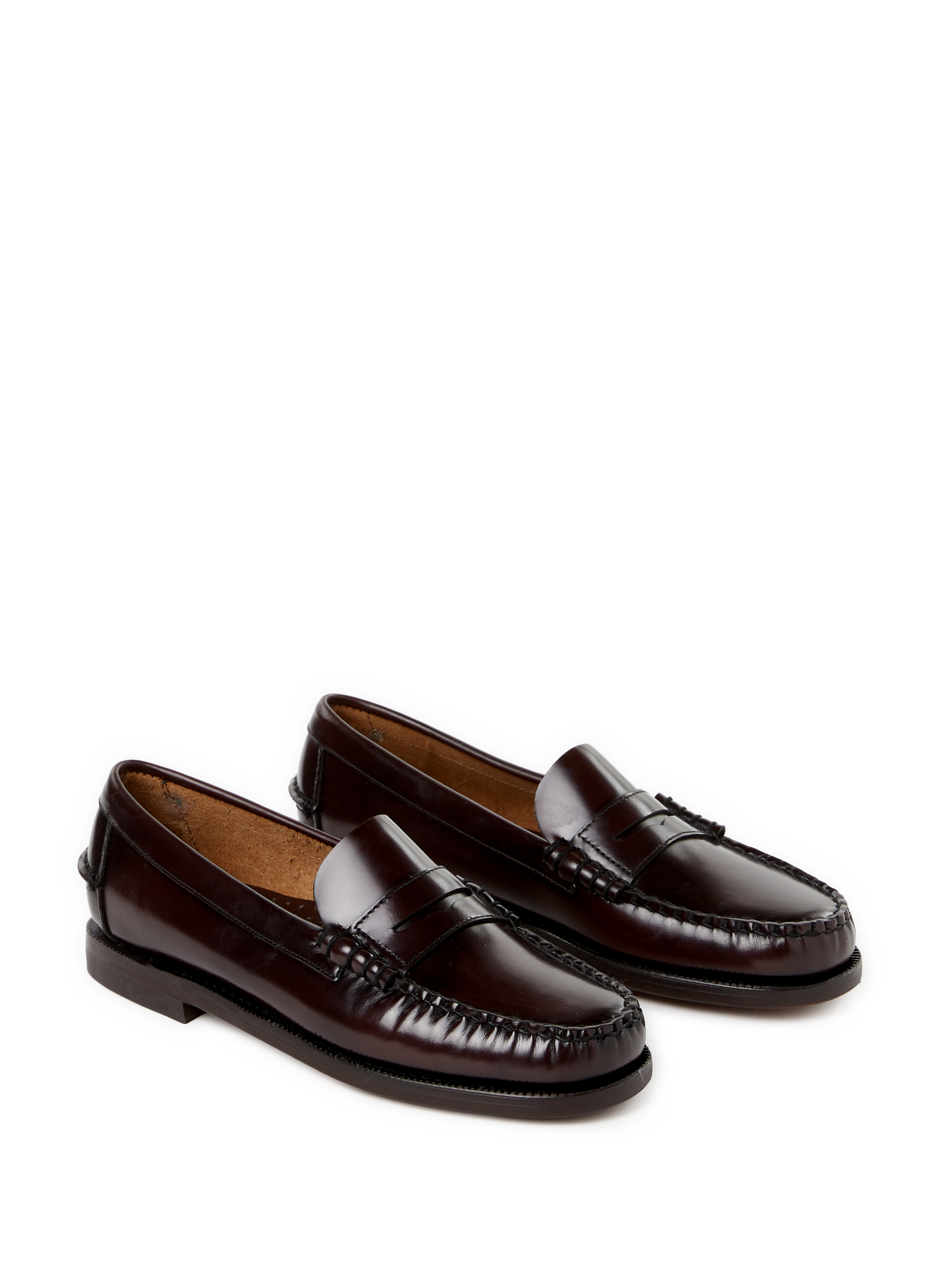 Mixed leather moccasins SEBAGO Brown