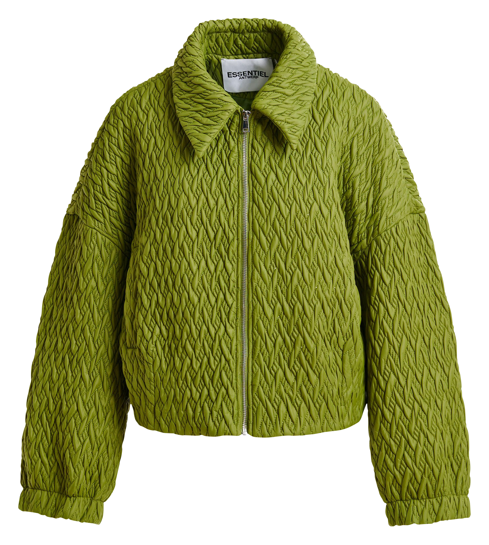 Veste col classique effet cuir imille ESSENTIEL ANTWERP Vert