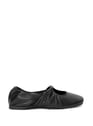 Ballerines Pebble Soft en cuir d'agneau nappa | Noir by LOEWE LOEWE Ballerines Pebble Soft en cuir d'agneau nappa | Noir
