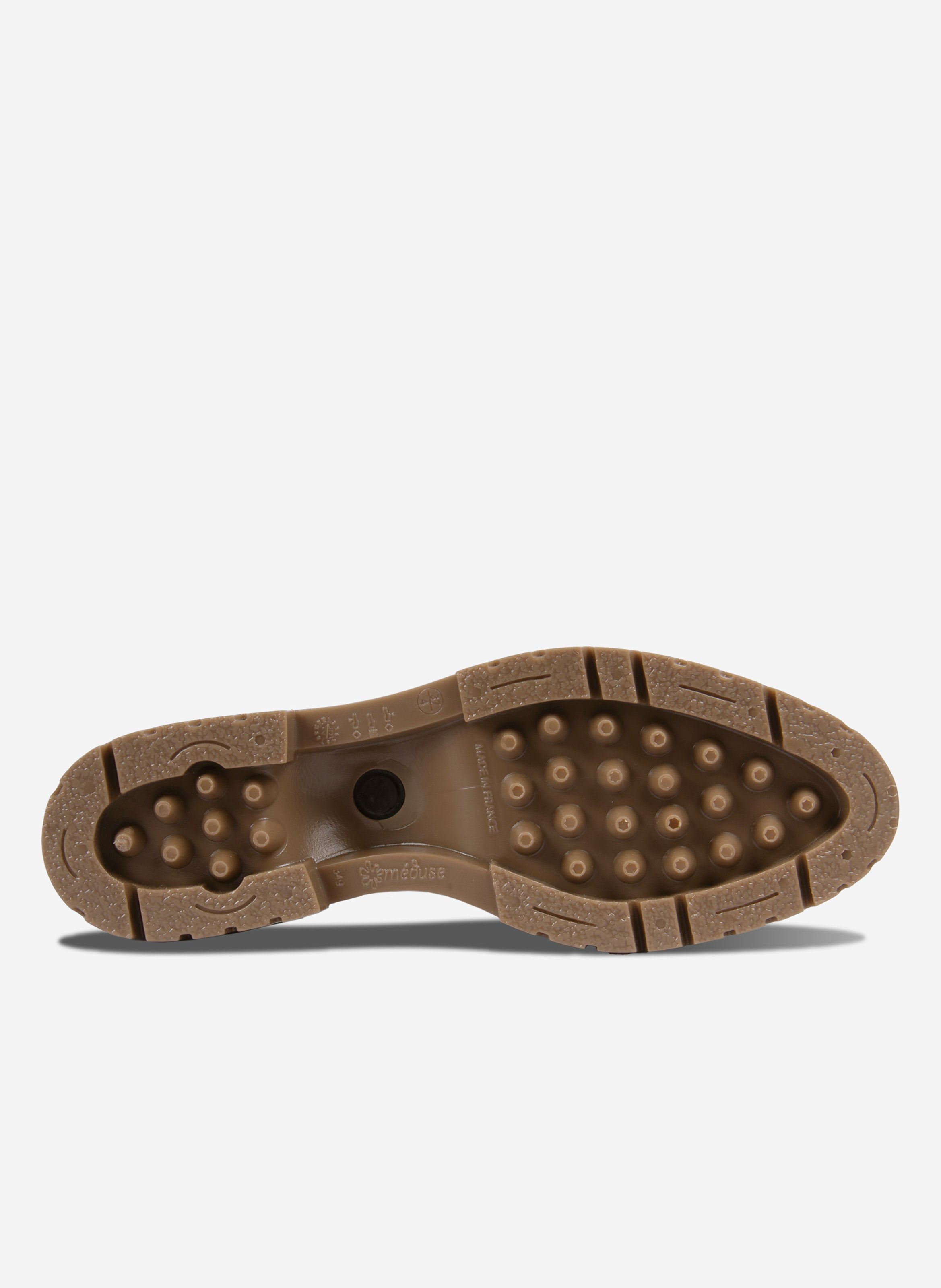 Bottines de pluie crantées JULES & JENN Marron