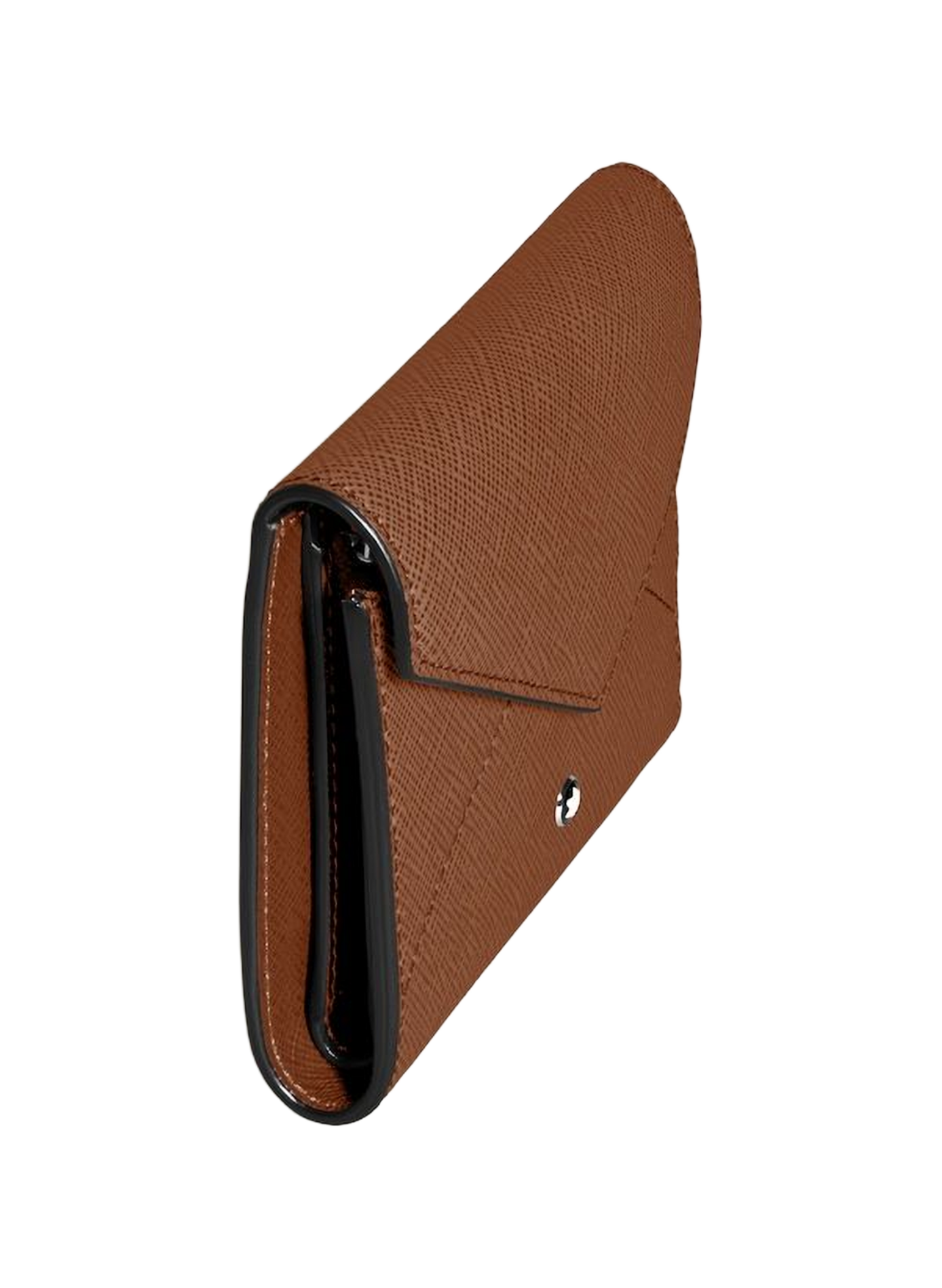 Textured leather wallet MONTBLANC Brown