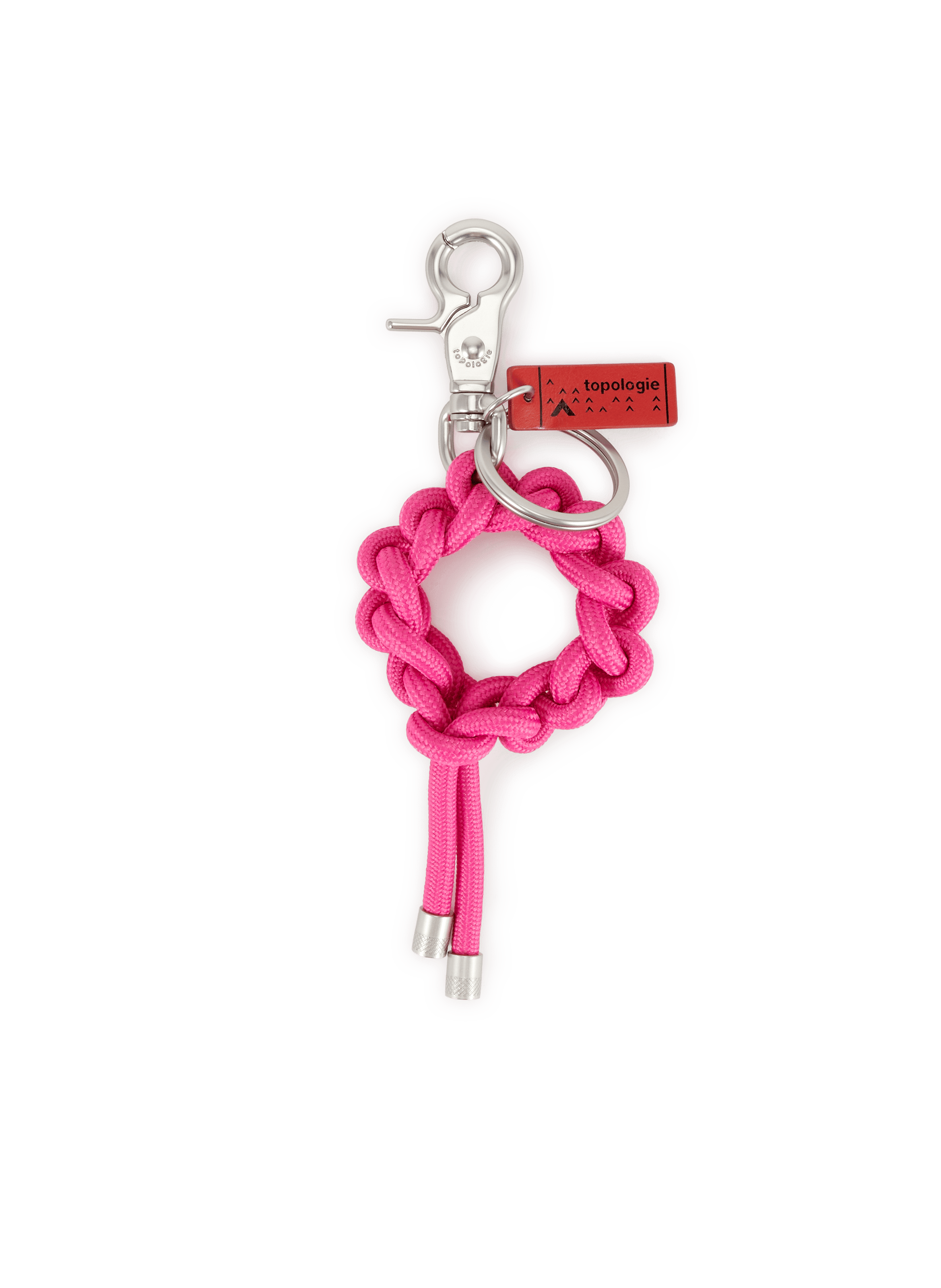 Krans rope keychain TOPOLOGIE Pink