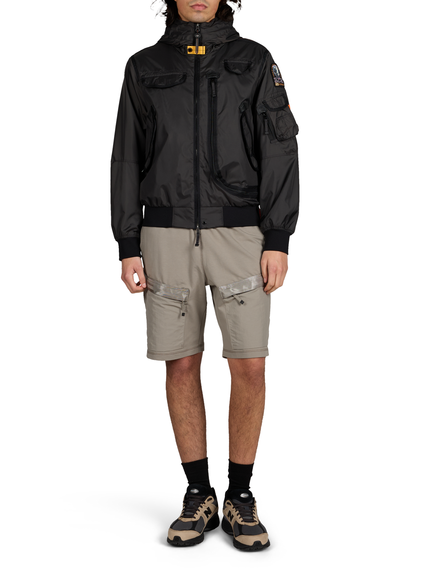 Blouson Gobi à capuche PARAJUMPERS Noir