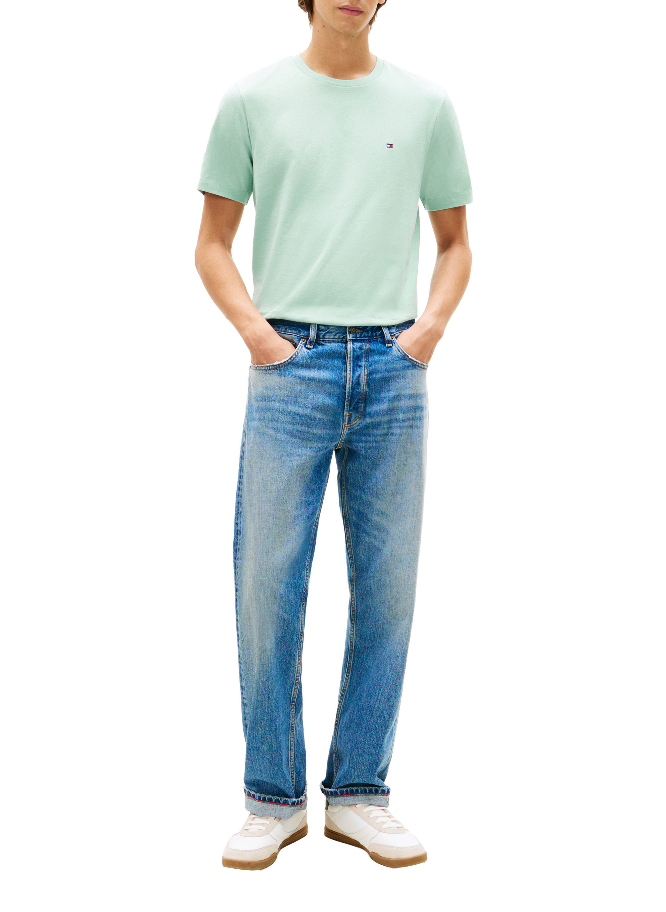 Classic Cotton T-Shirt TOMMY HILFIGER Green