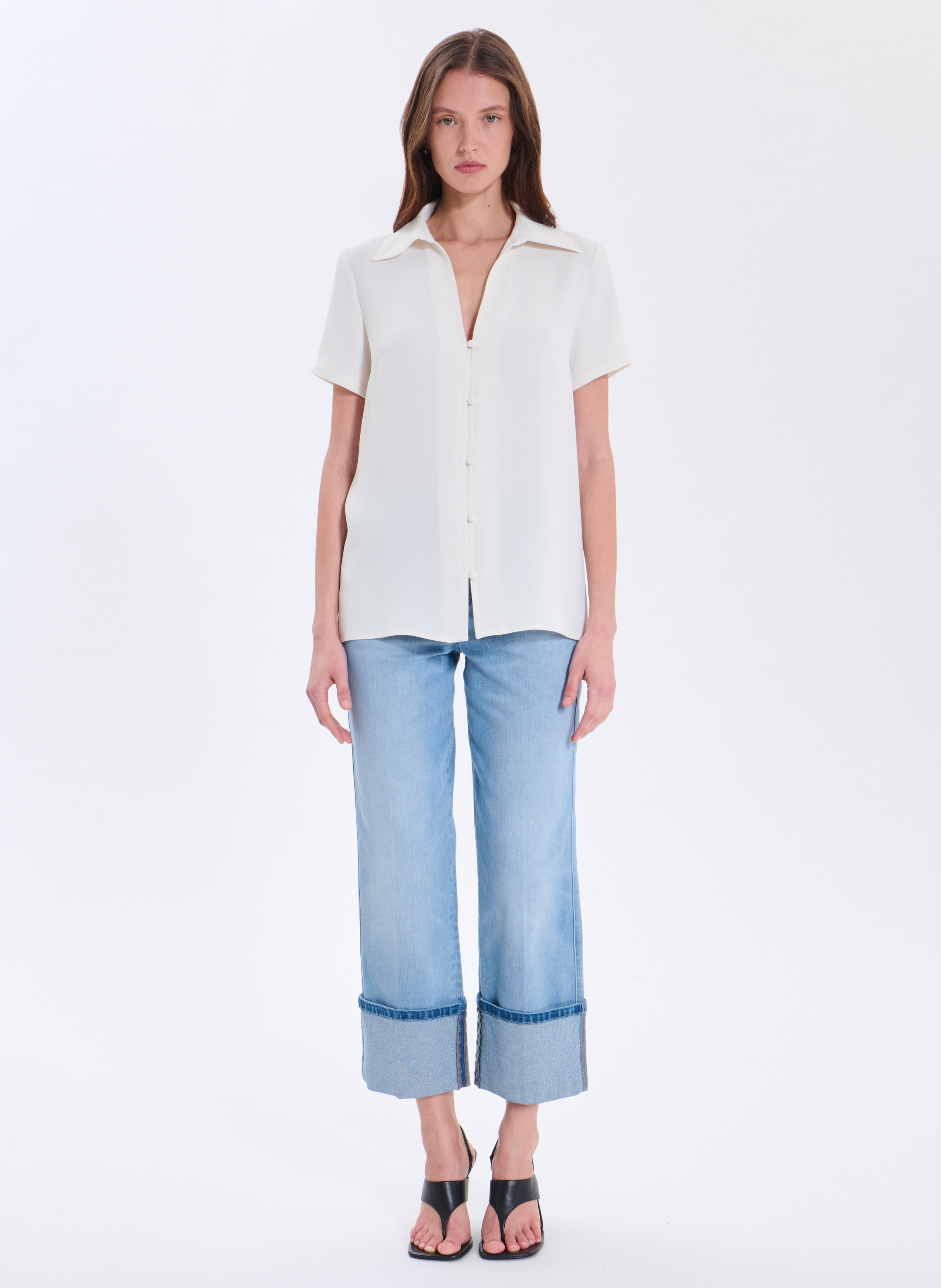 Chemise  carolina ZAPA Blanc