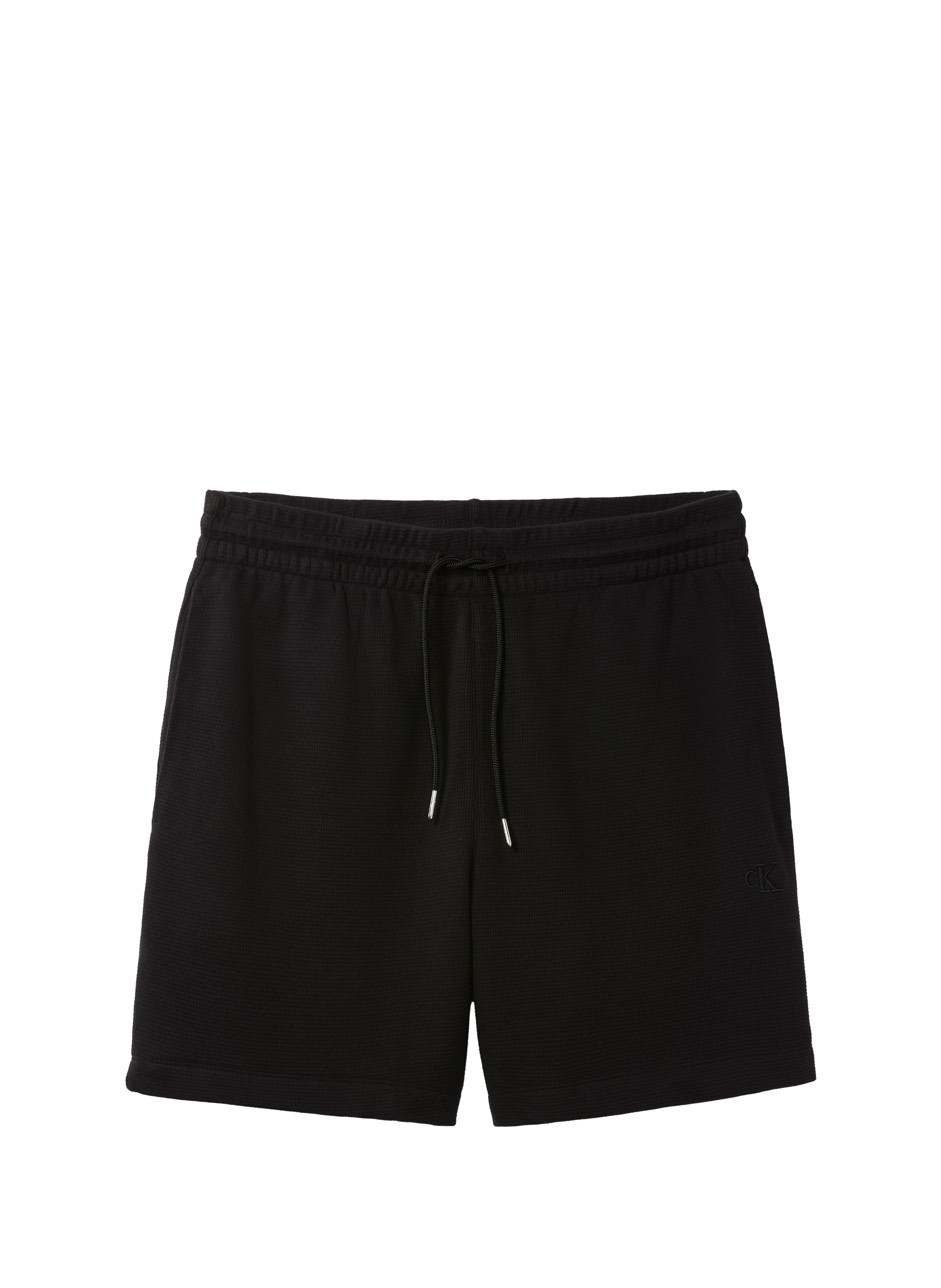 Elastic waist shorts  Black