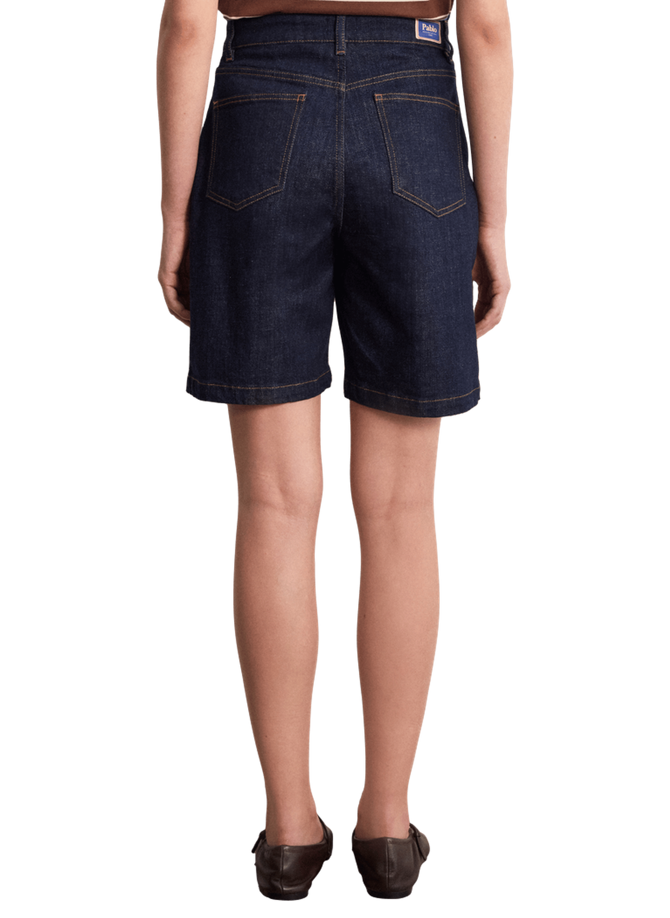 Bermuda en denim brut - bayaia PABLO Bleu