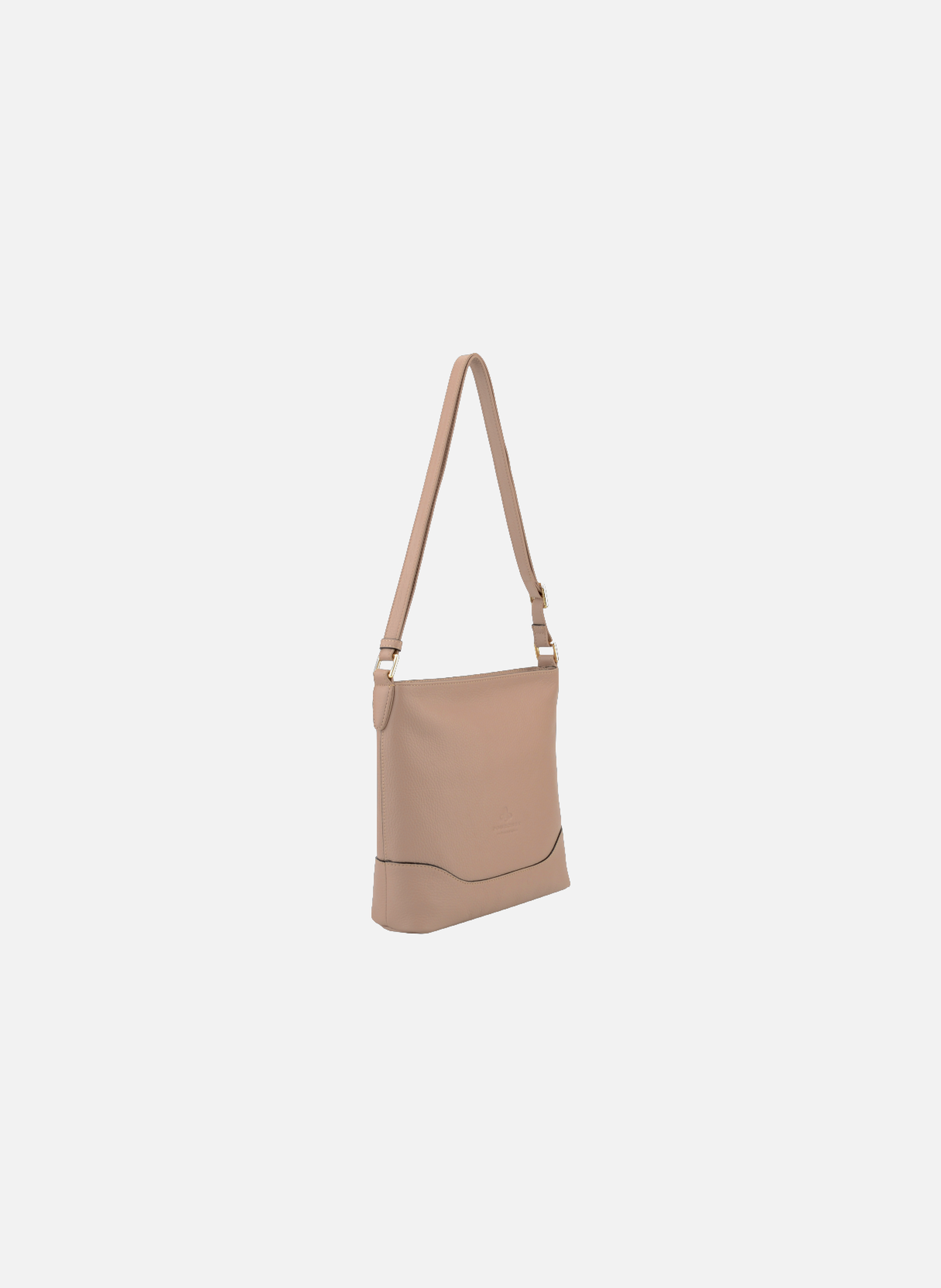 110 magnet | sac porté croisé en cuir de veau grainé  Mastic