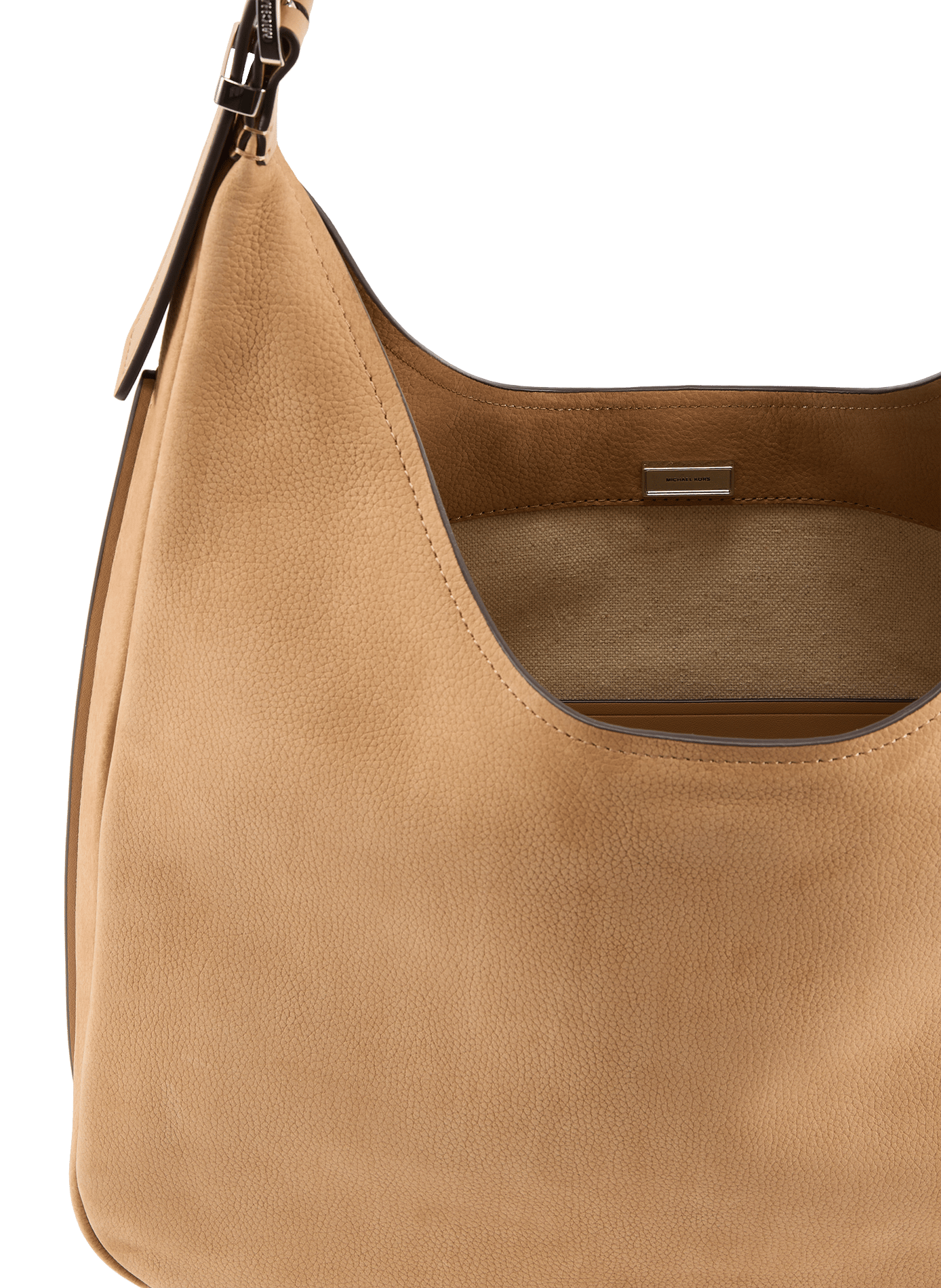 Borsa a tracolla in pelle MICHAEL KORS Marrone