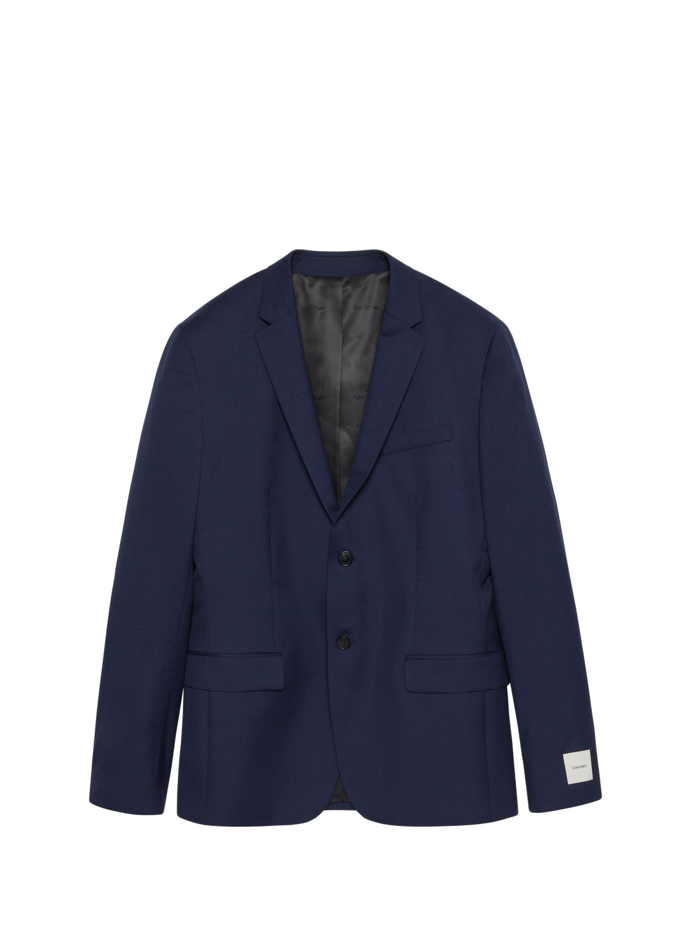 Gerader Wollblazer CALVIN KLEIN Blau