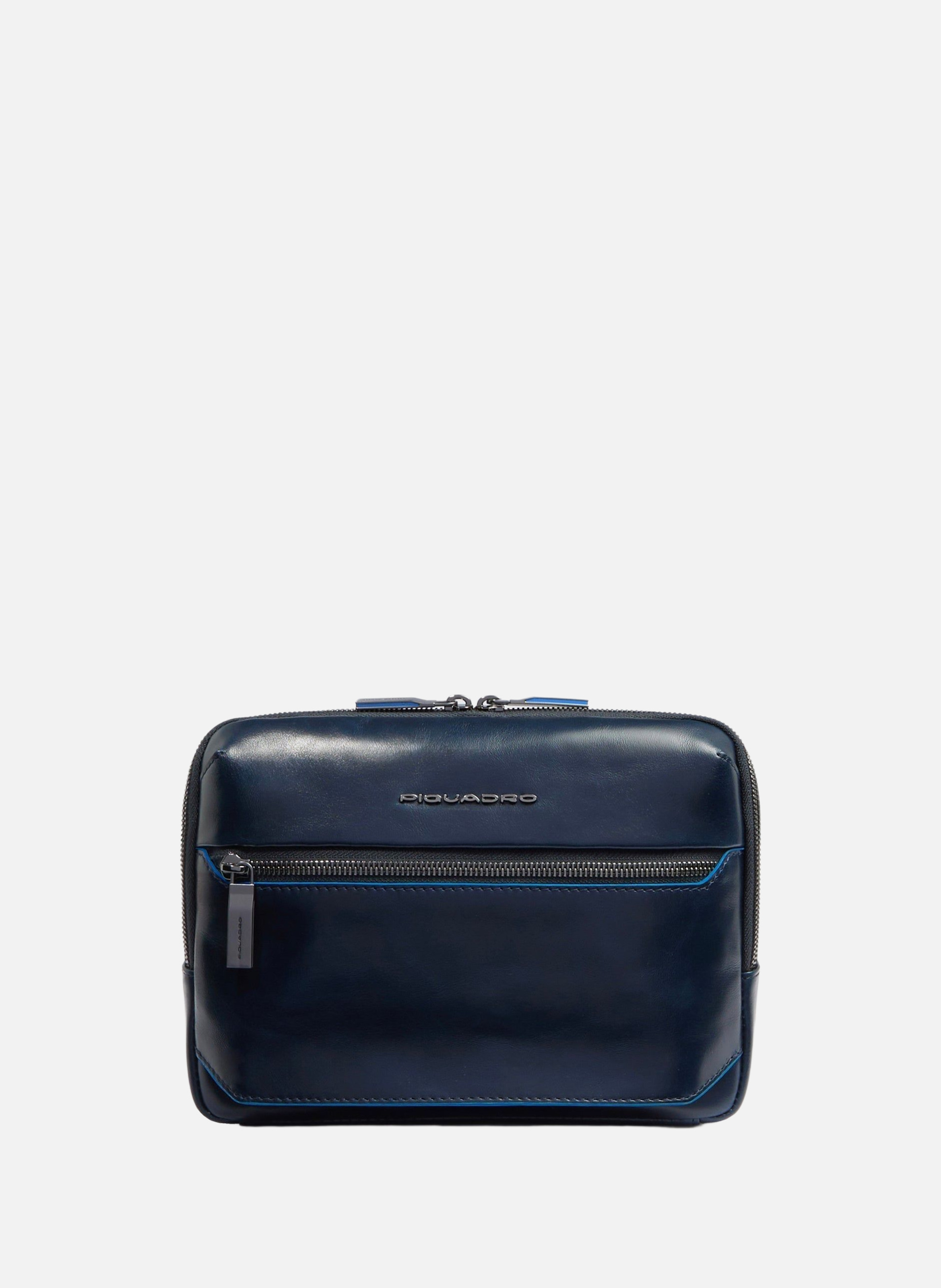 Men's crossbody bag for ipad®mini PIQUADRO Blue
