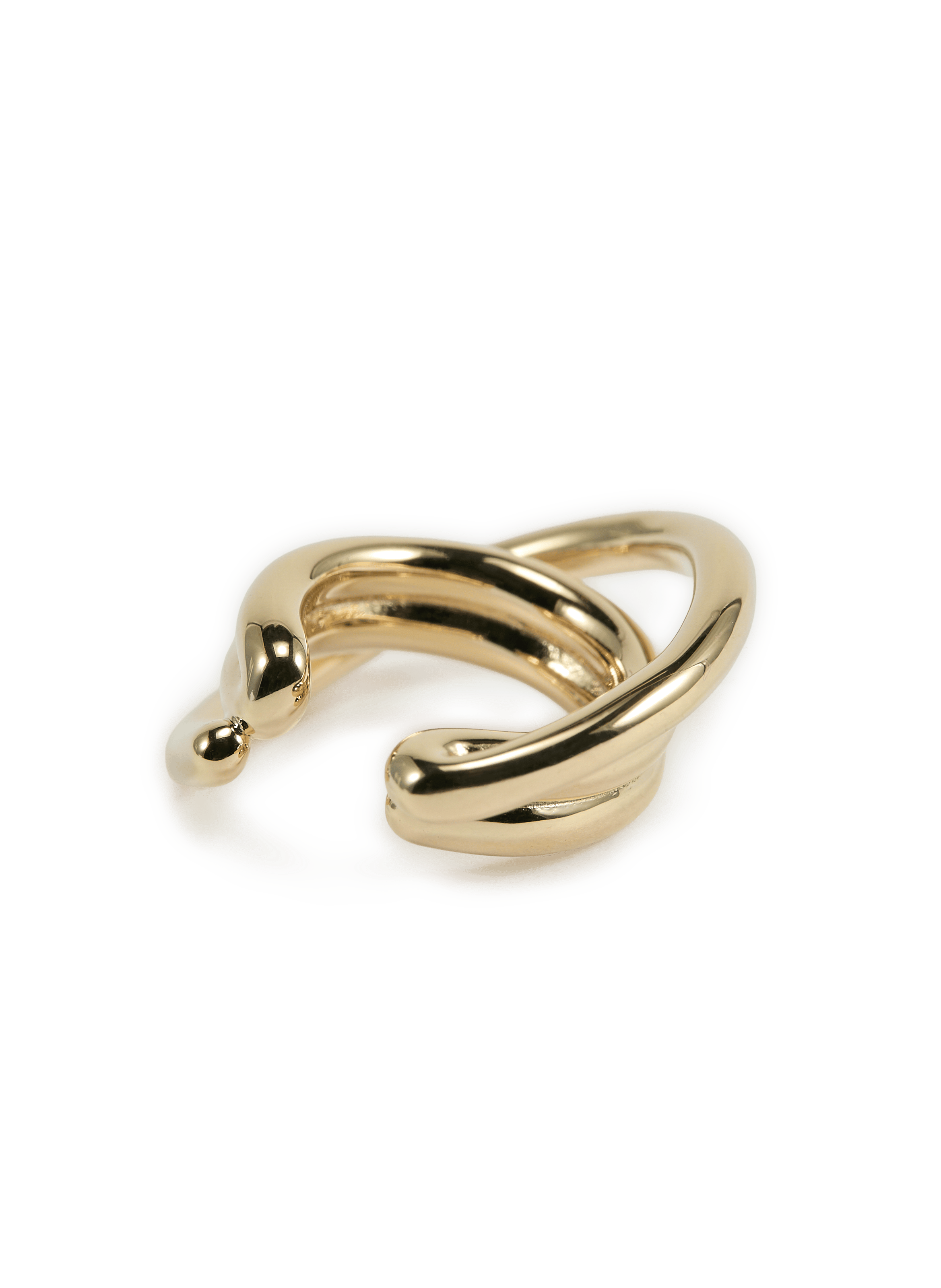 Ear cuff rings OTIUMBERG Golden