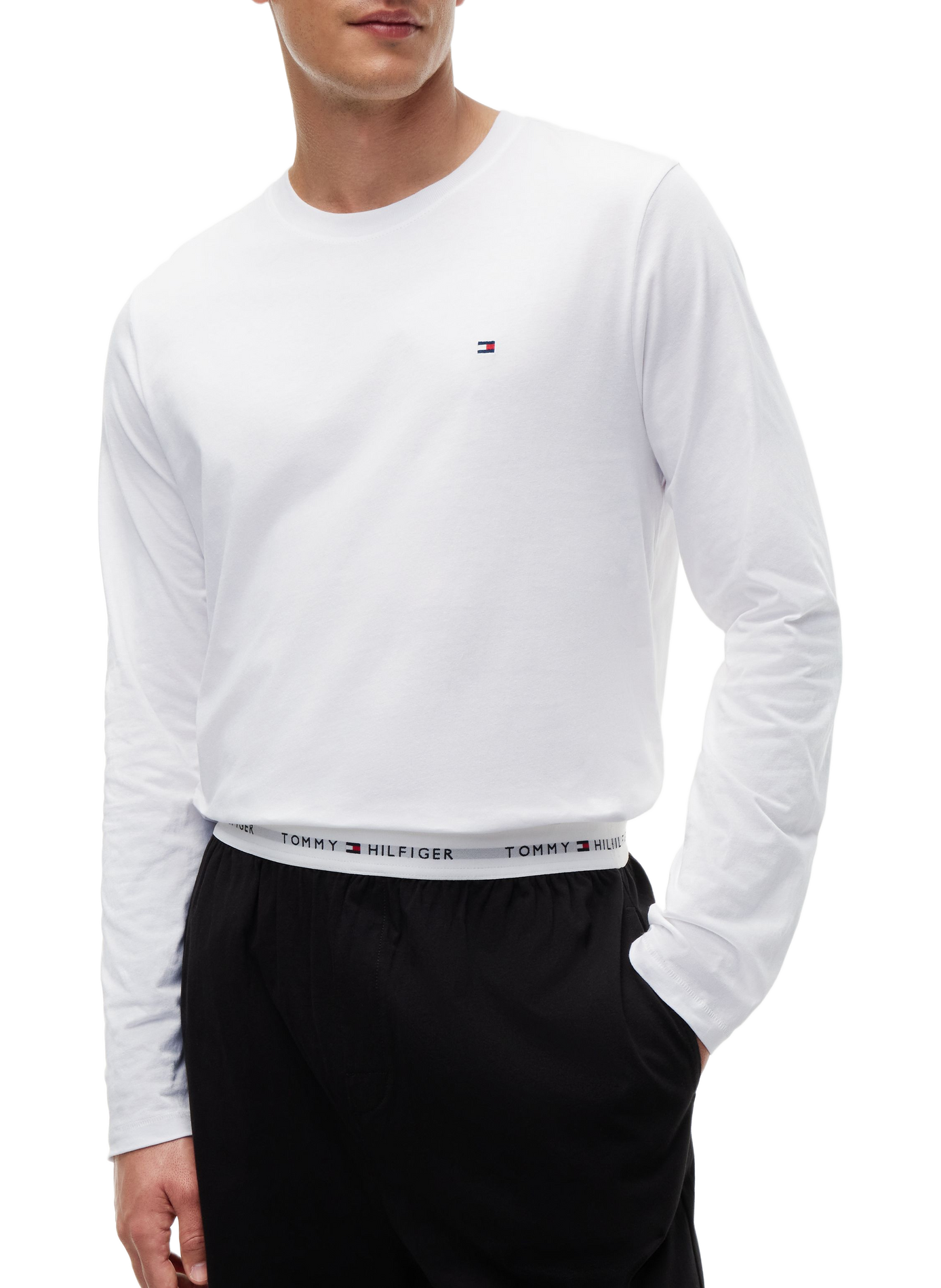 Pyjamashirt van katoen | Veelkleurig TOMMY HILFIGER Heren
