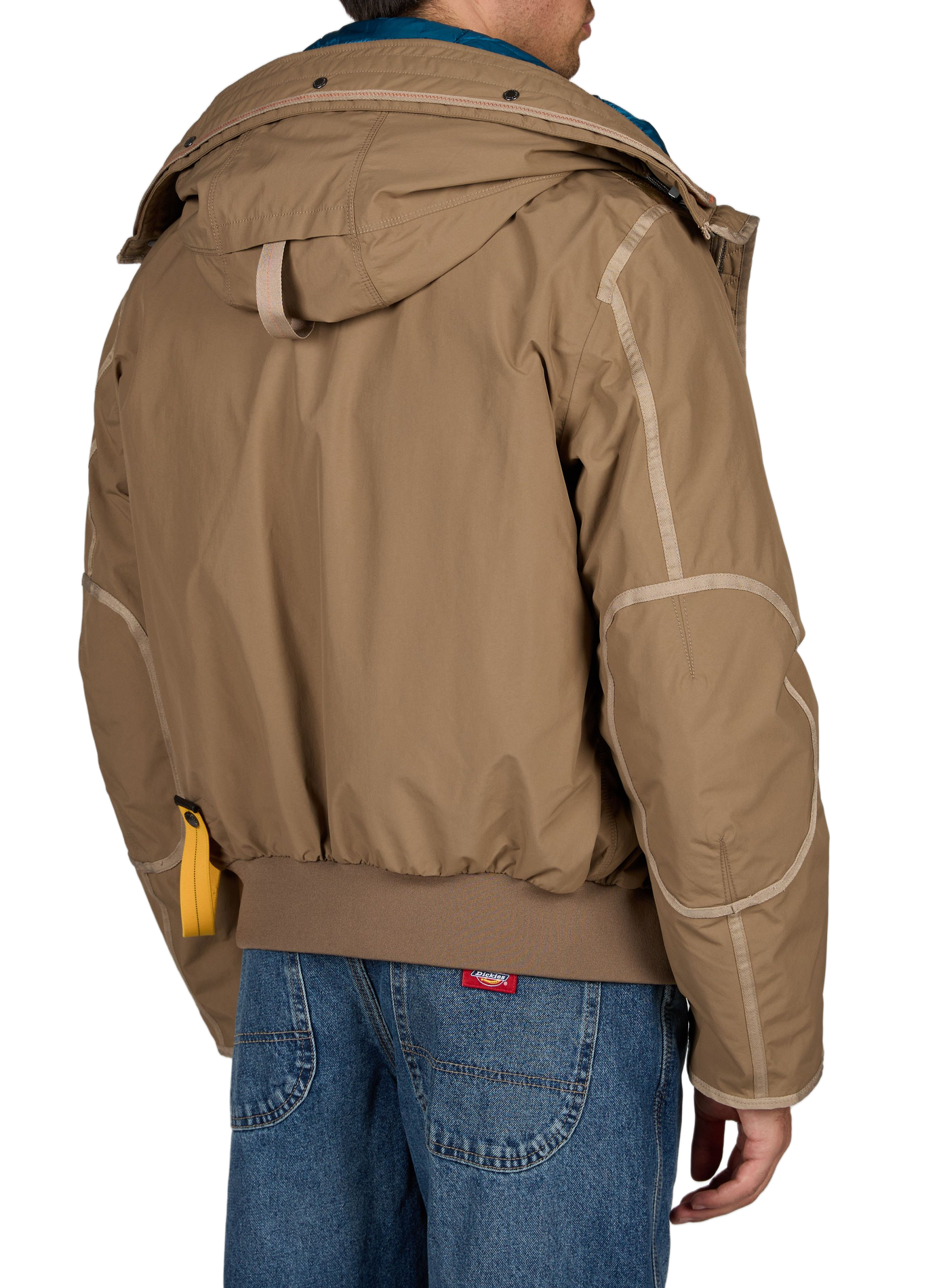 Straight Gobi Parka with High Collar PARAJUMPERS Brown