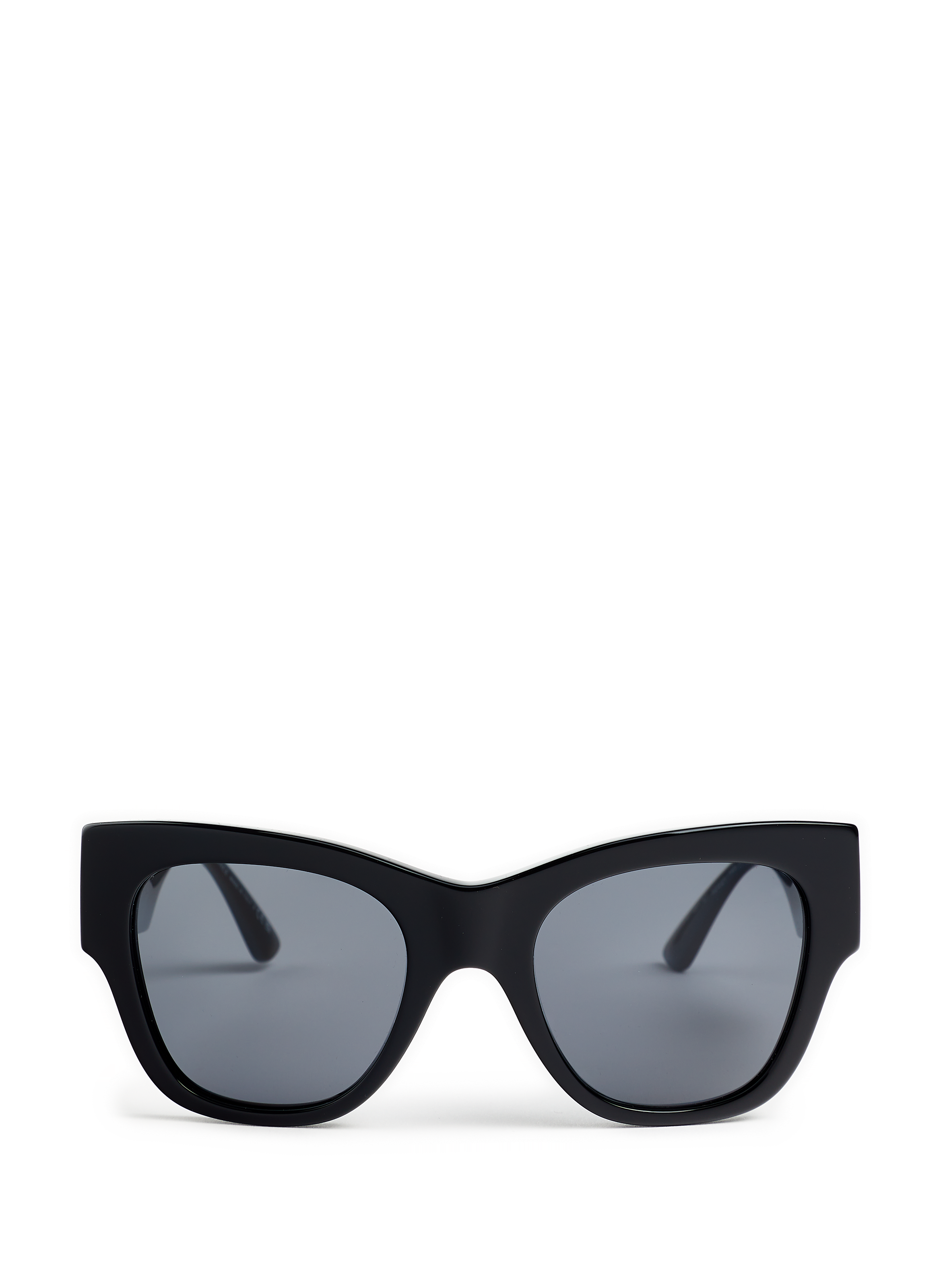 VERSACE Lunettes de soleil carrées Noir
