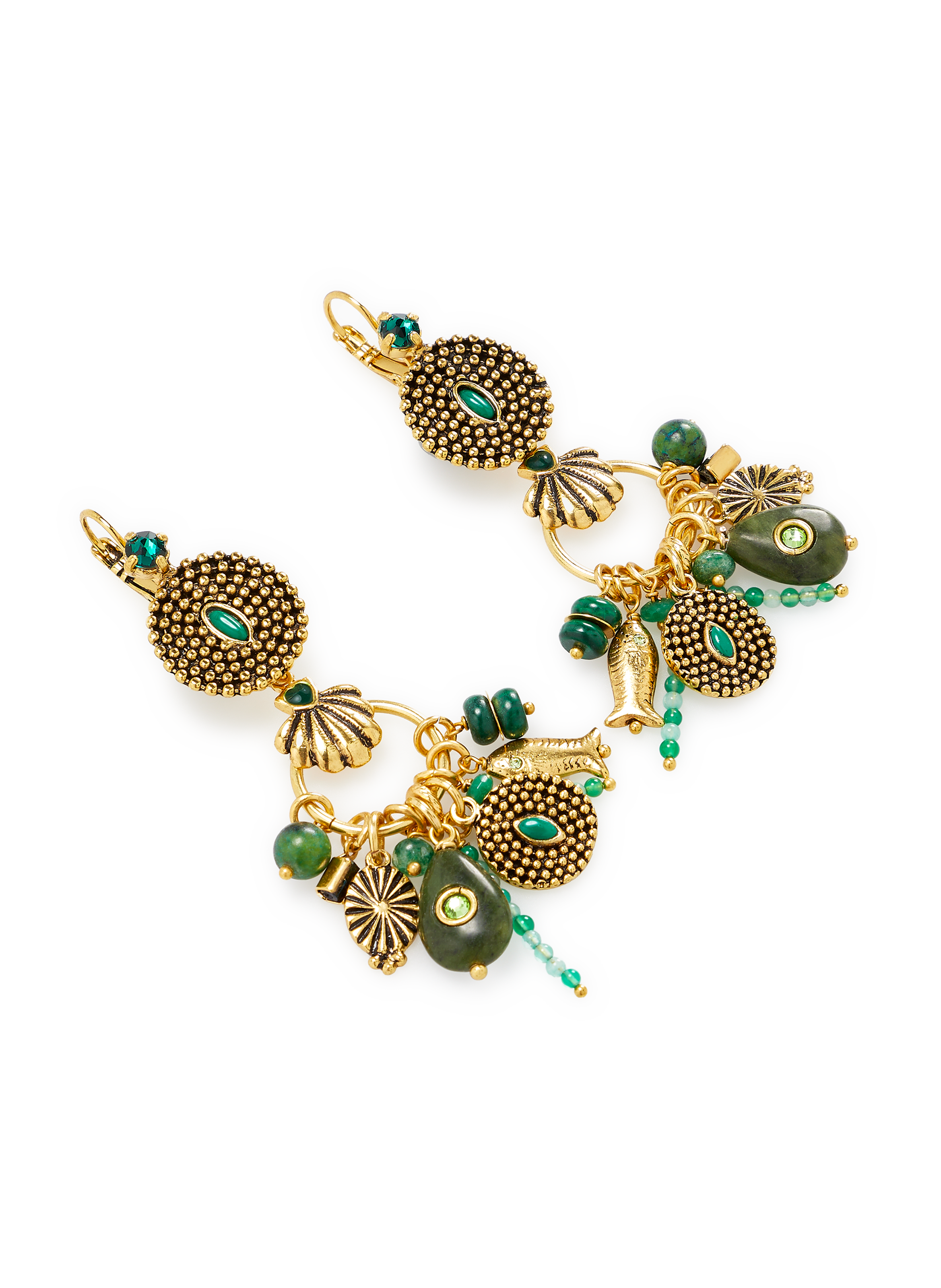 Boucles d'oreille Coquillage Positano