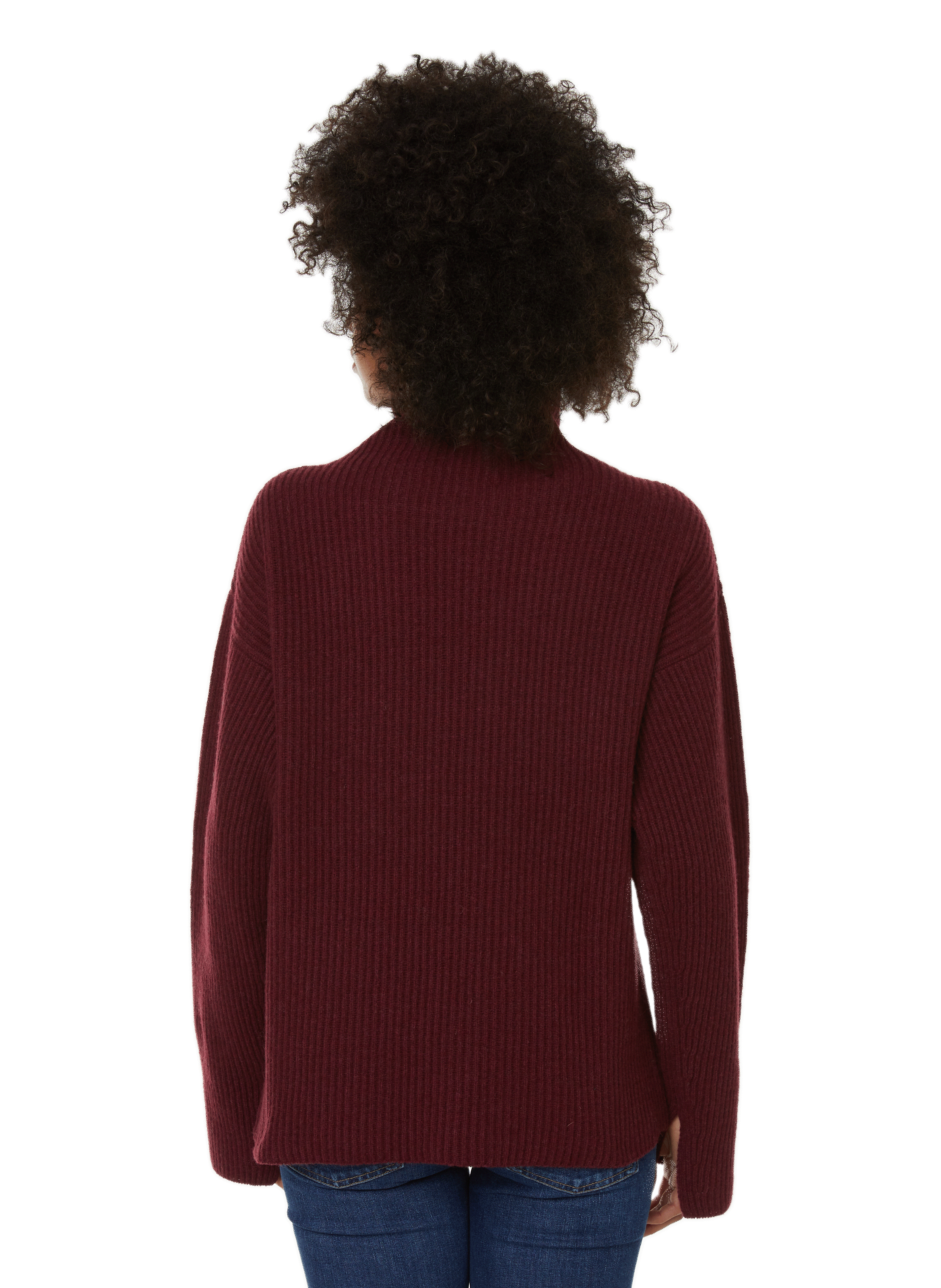 Pull à col montant SAISON 1865 Rouge