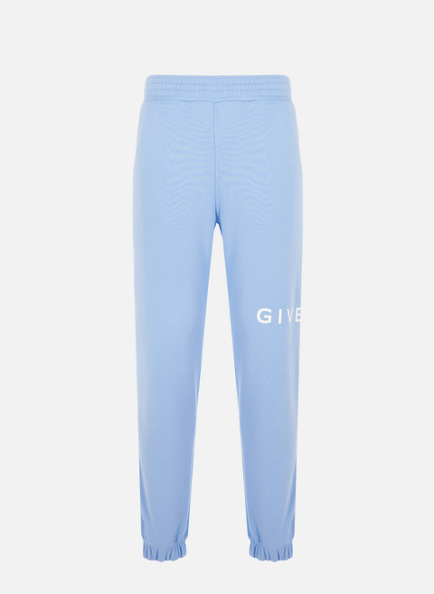 Pantalon de jogging en coton  BleuGIVENCHY 