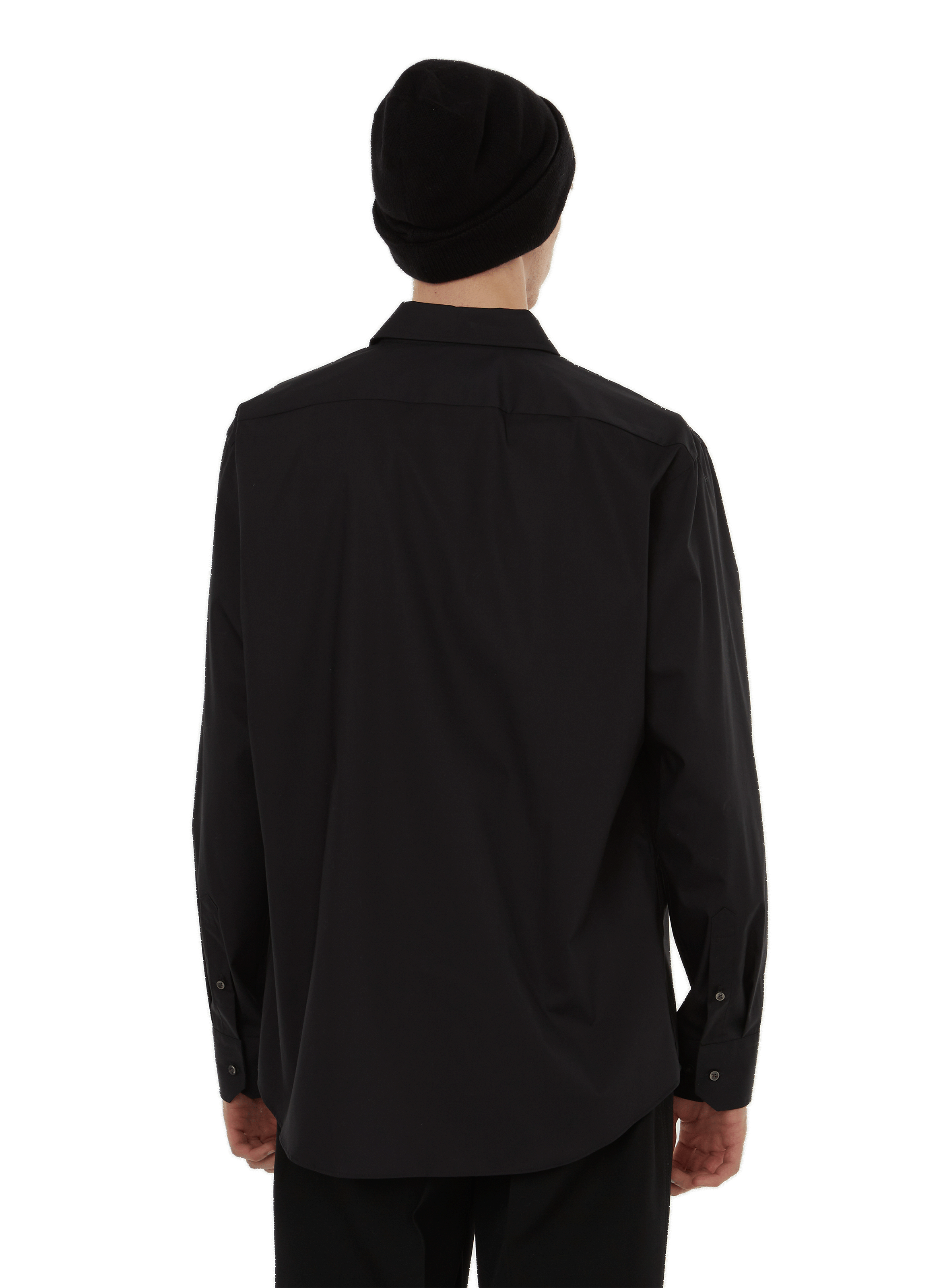 Chemise en coton BOSS Noir