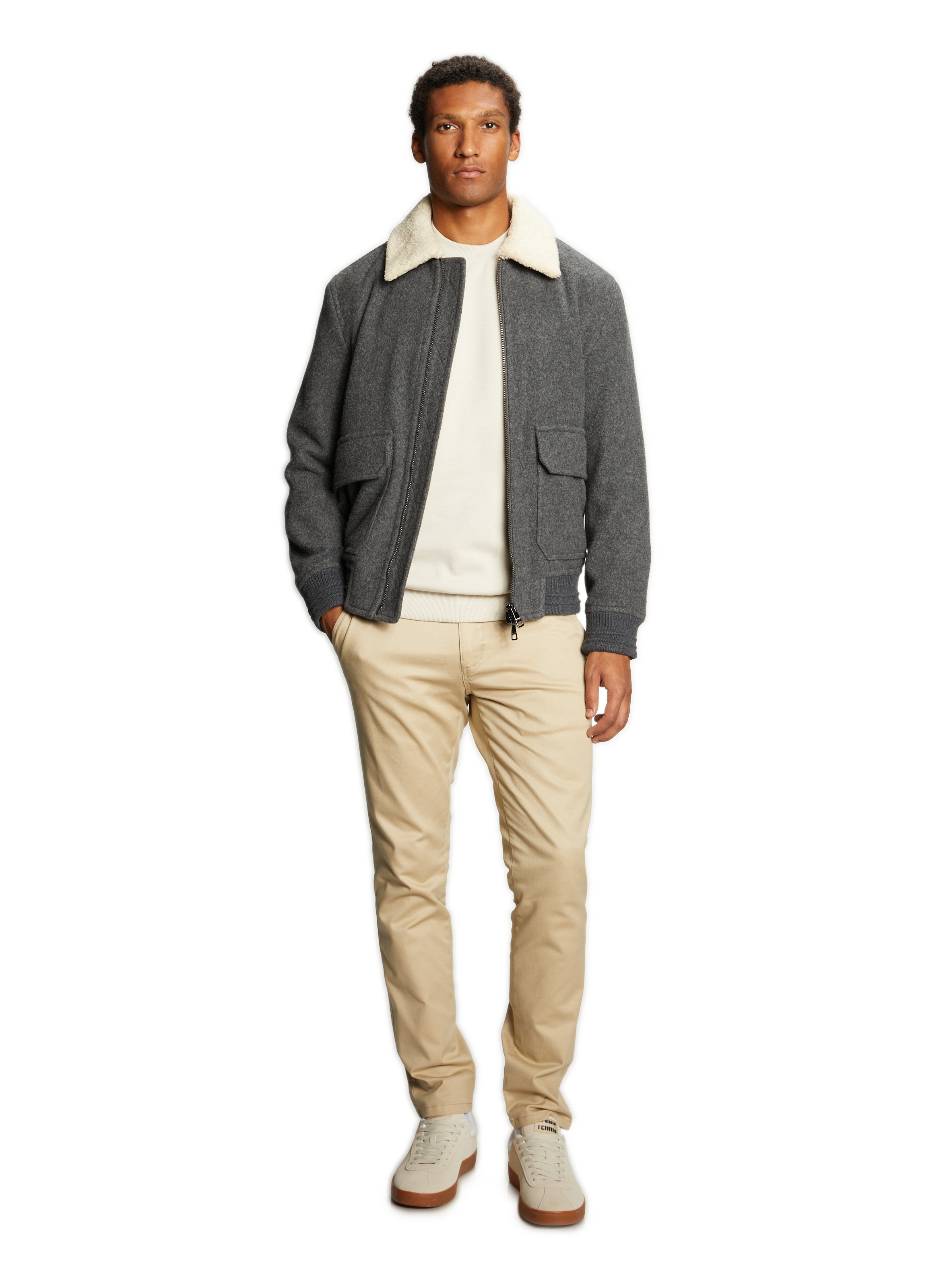 Cotton sweatshirt TOMMY HILFIGER Beige