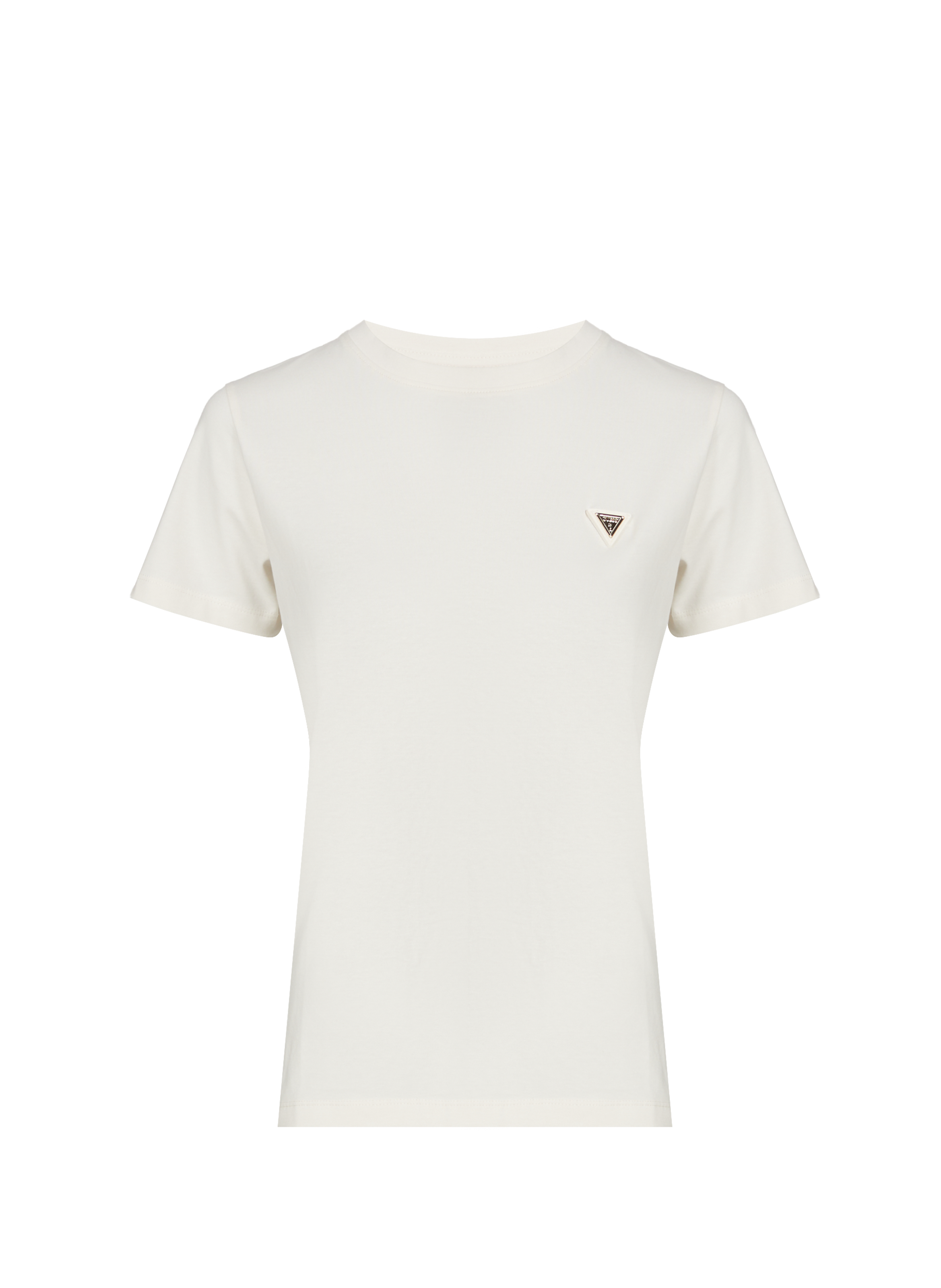 Cotton T-shirt GUESS Beige