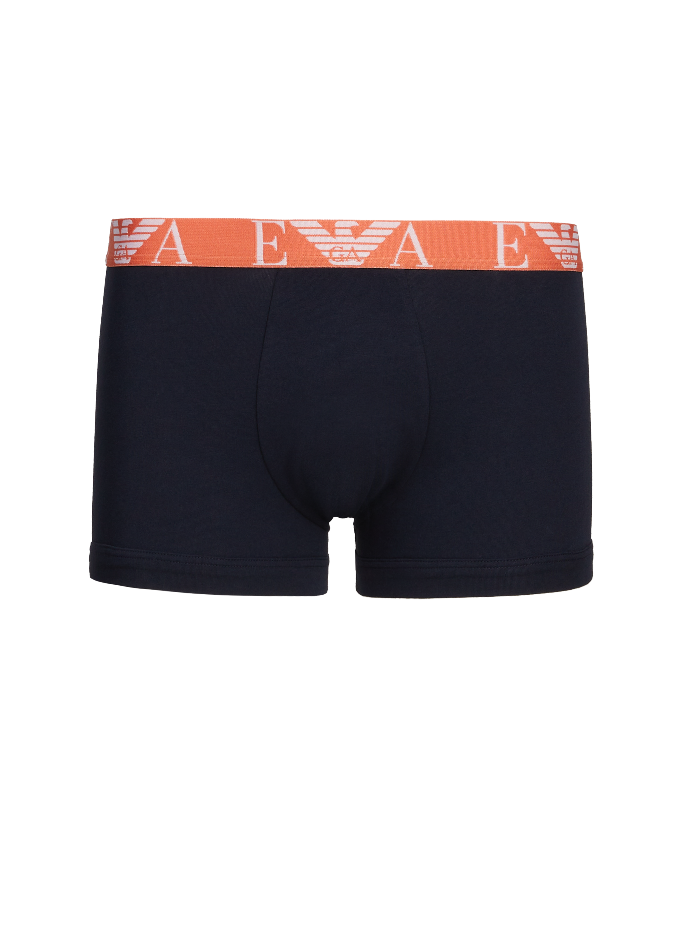  Pack of three cotton boxers EMPORIO ARMANI Blue
