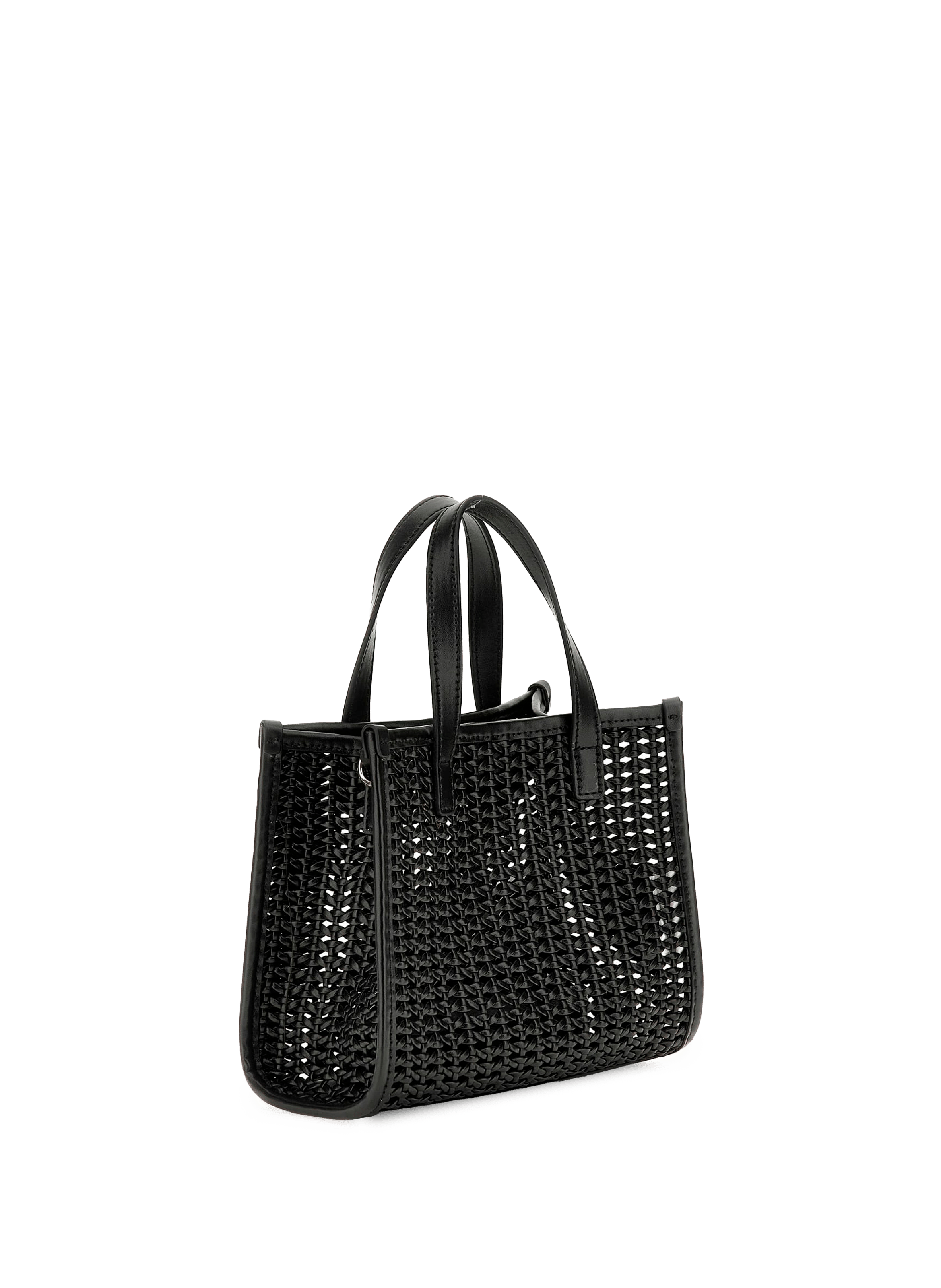 Brigitta braided handbag GUESS Black