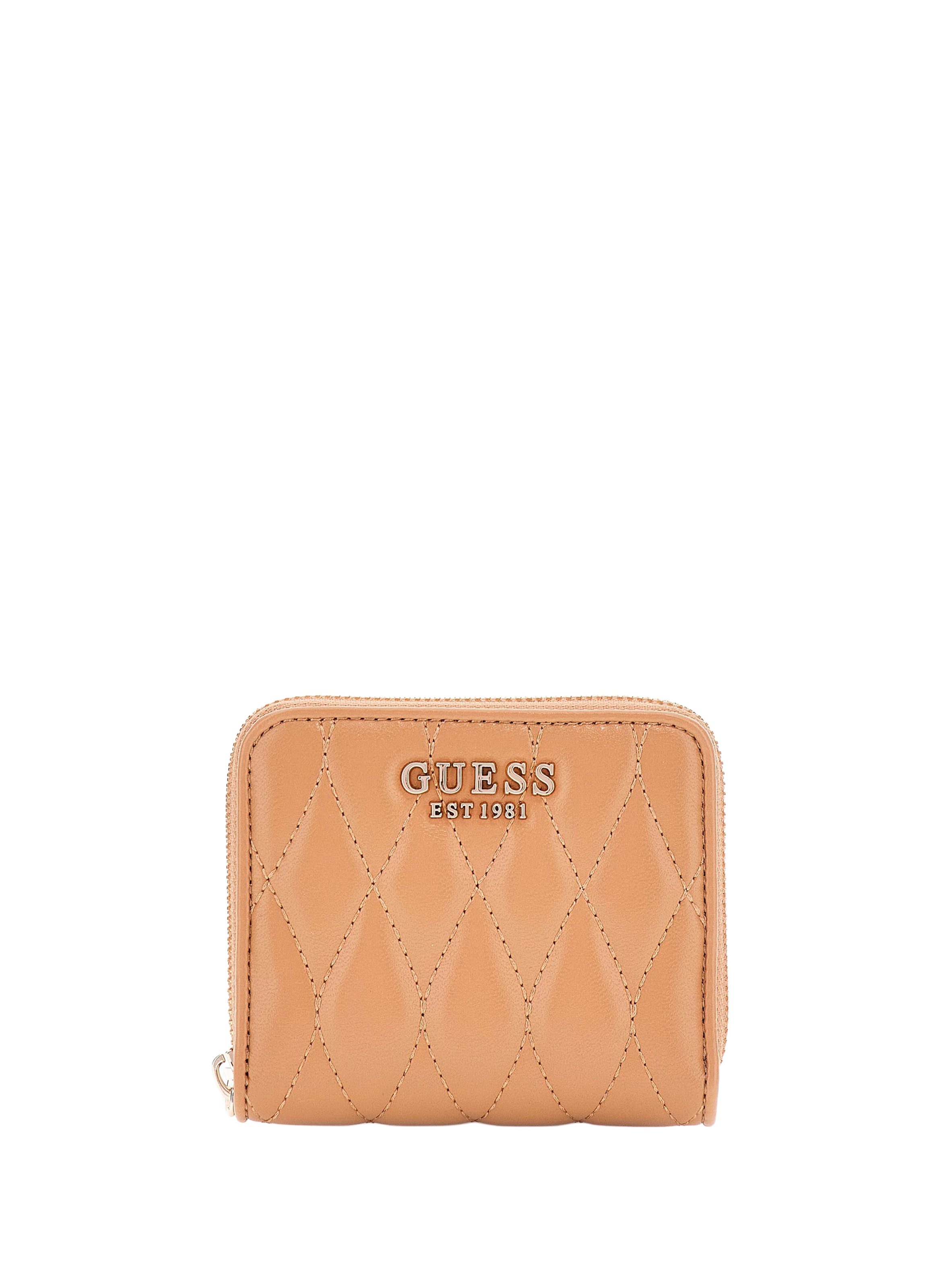 GUESS Mini portefeuille Valla Beige
