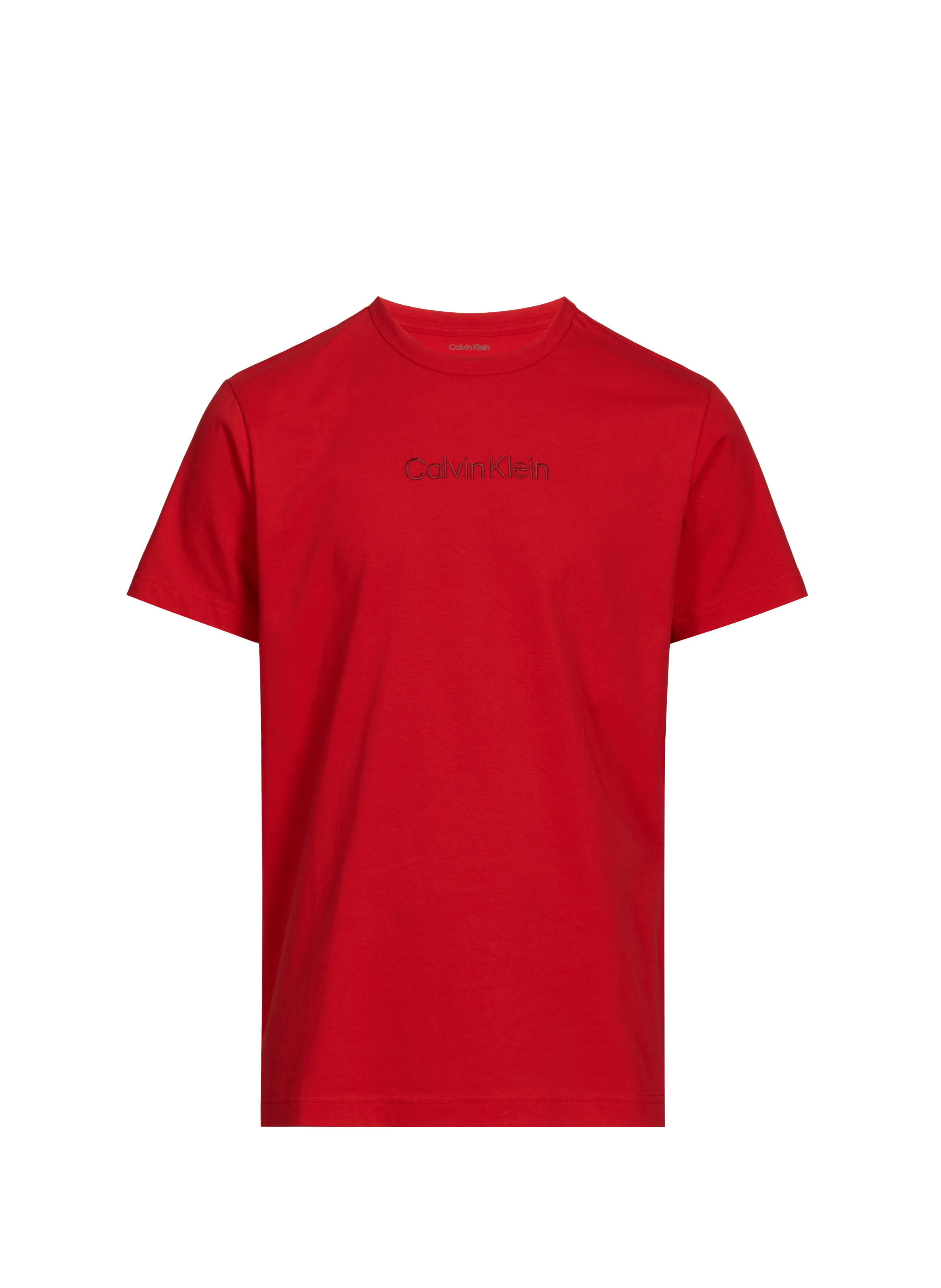 CALVIN KLEIN T-shirt en coton  Rouge