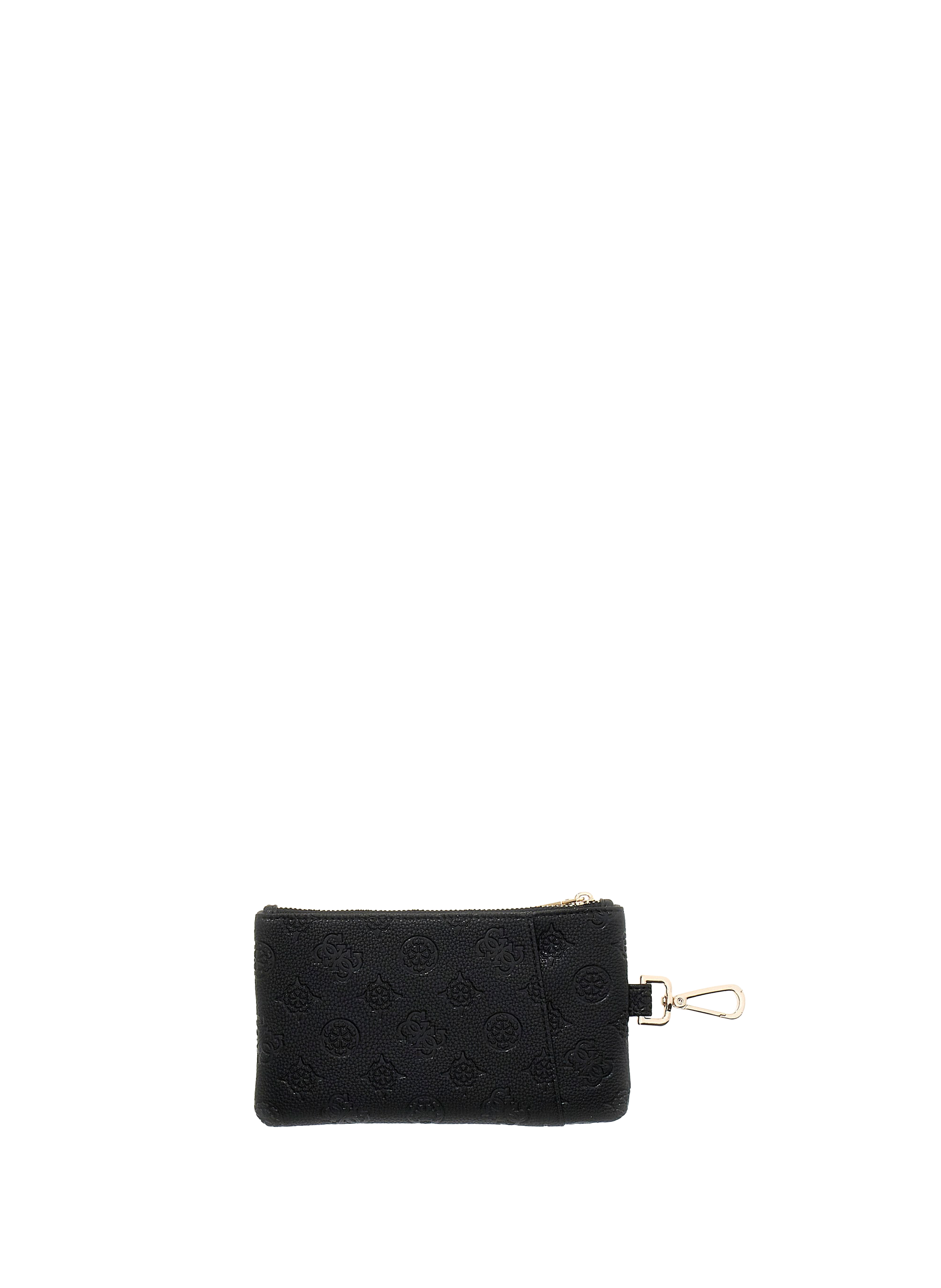 Wallet and keychain set GUESS Black