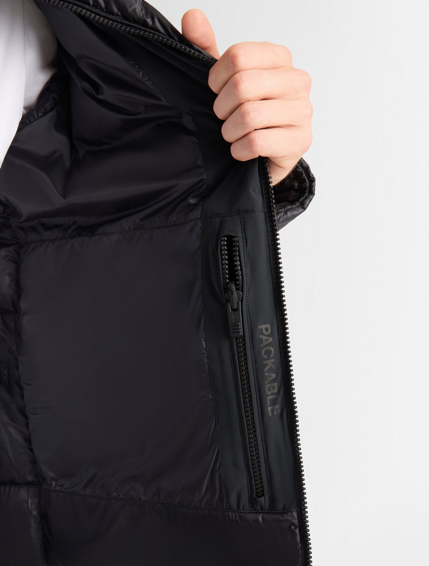 Doudoune gordyn col montant coupe regular FUSALP Noir