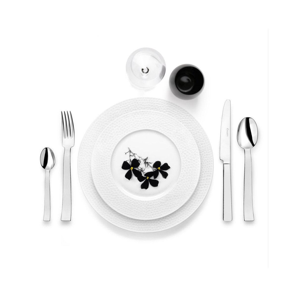 Ato miroir - ménagère 24 pièces COUZON Argent