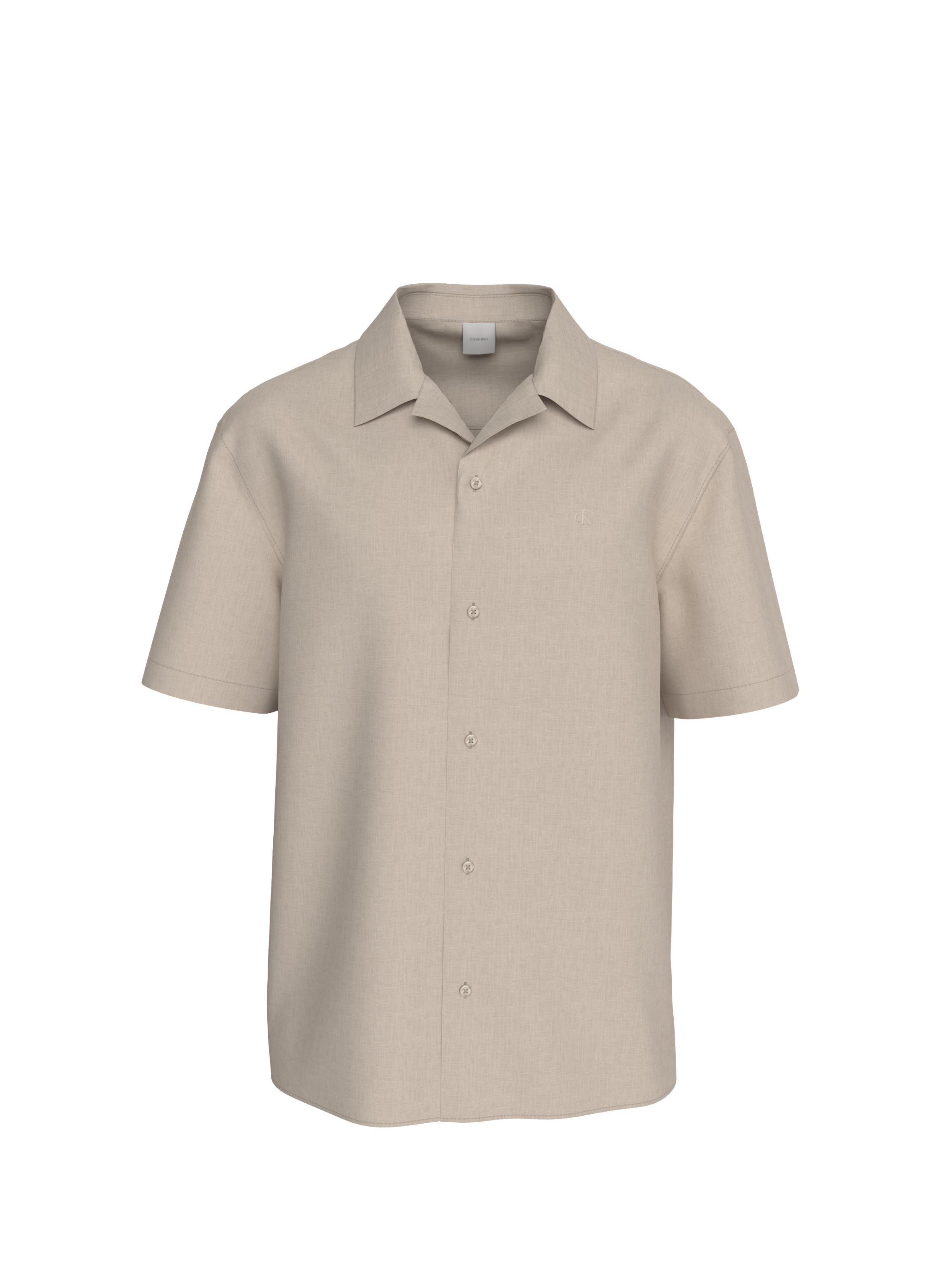Short-sleeved shirt CALVIN KLEIN Beige